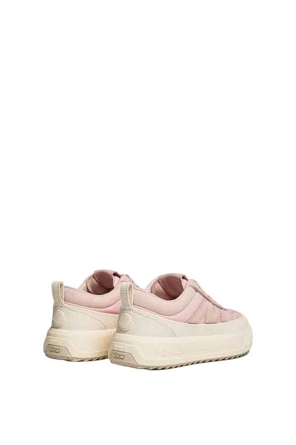 Moncler Altive Nubuck & Suede Sneakers Pink