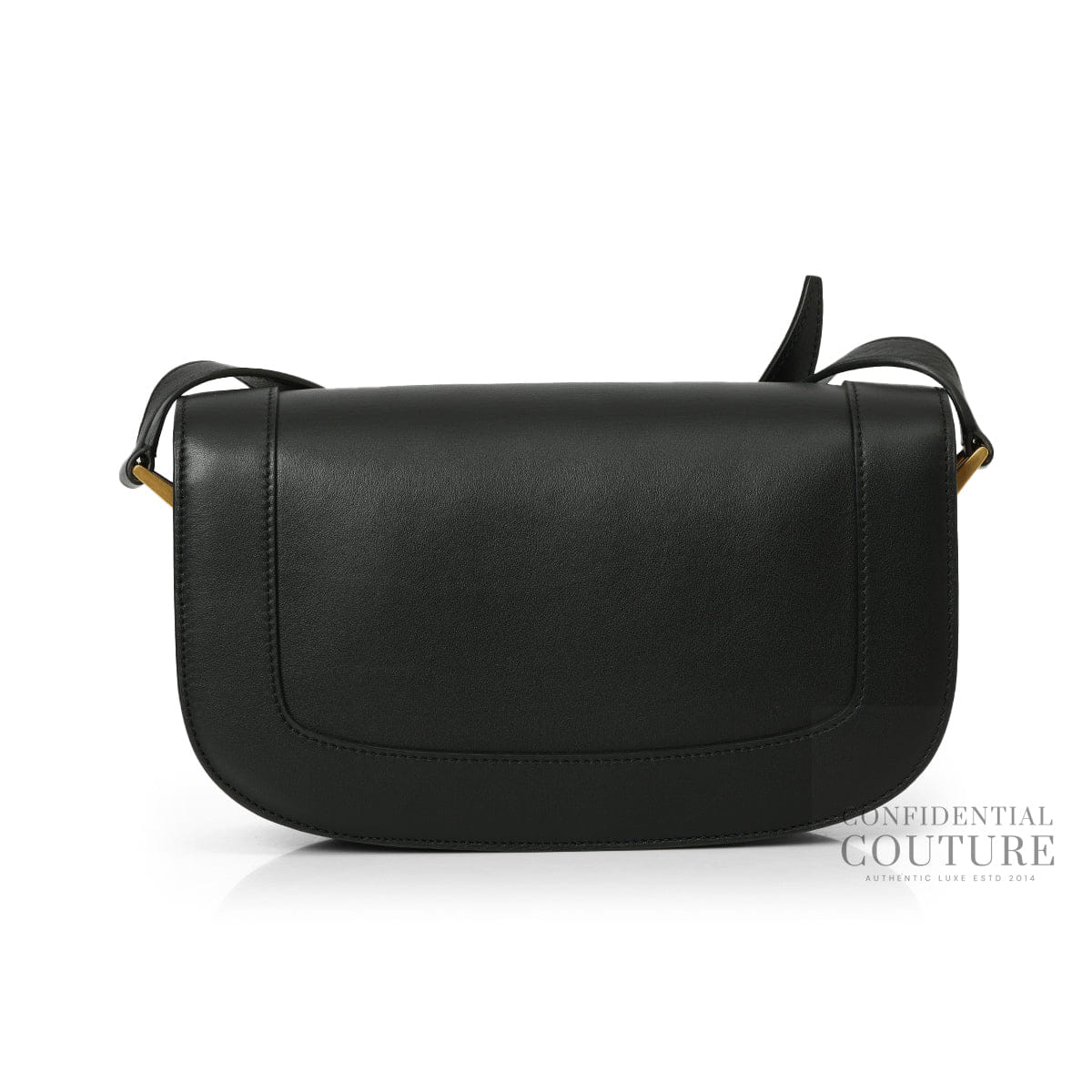 Valentino Garavani Black Supervee Bag In Calfskin