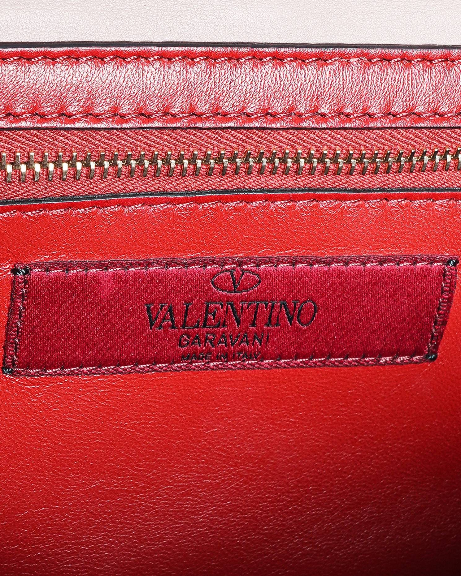 Valentino Quilted Leather Medium Rockstud Spike Shoulder Bag