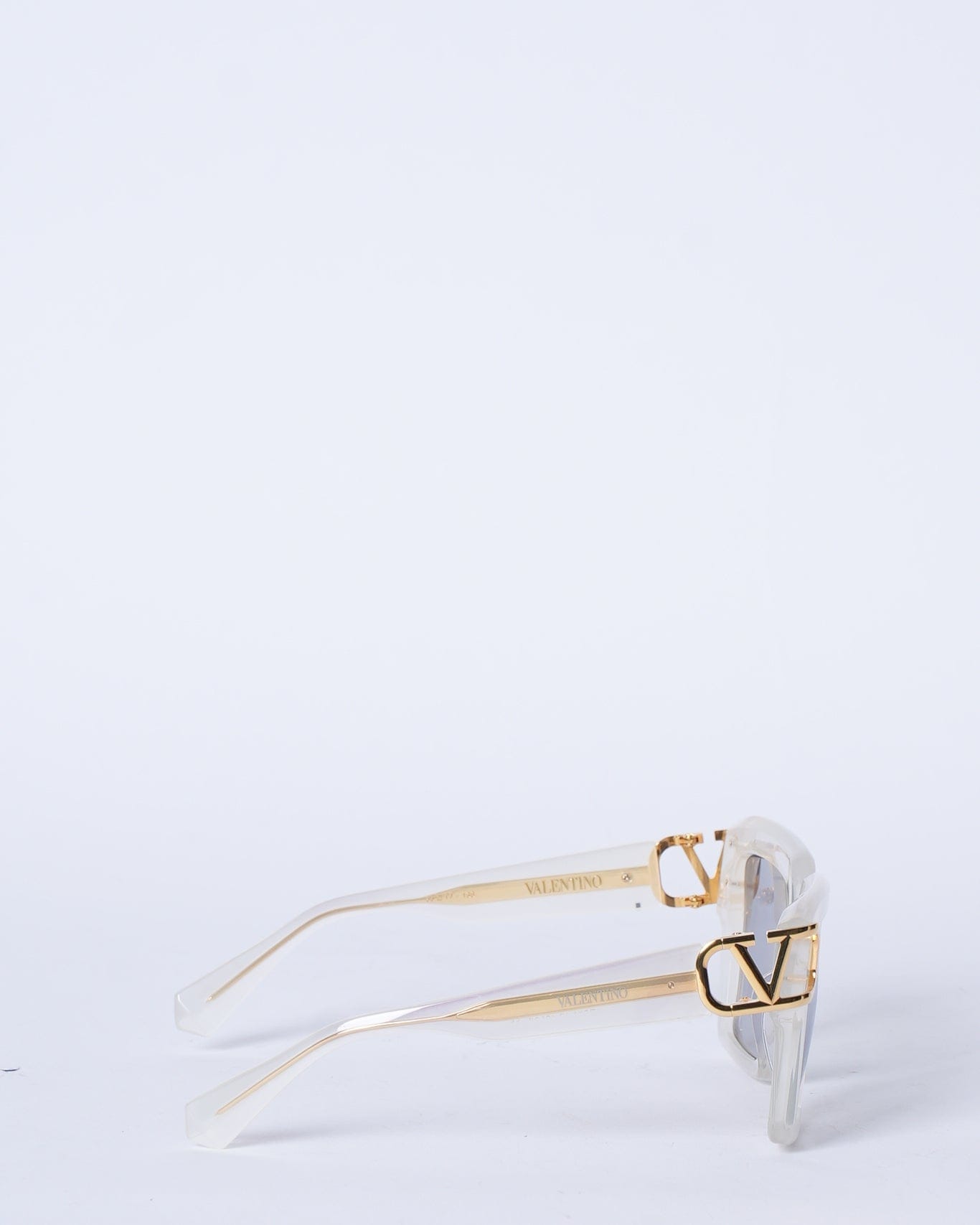 Valentino V Square Acetate Frame Sunglasses