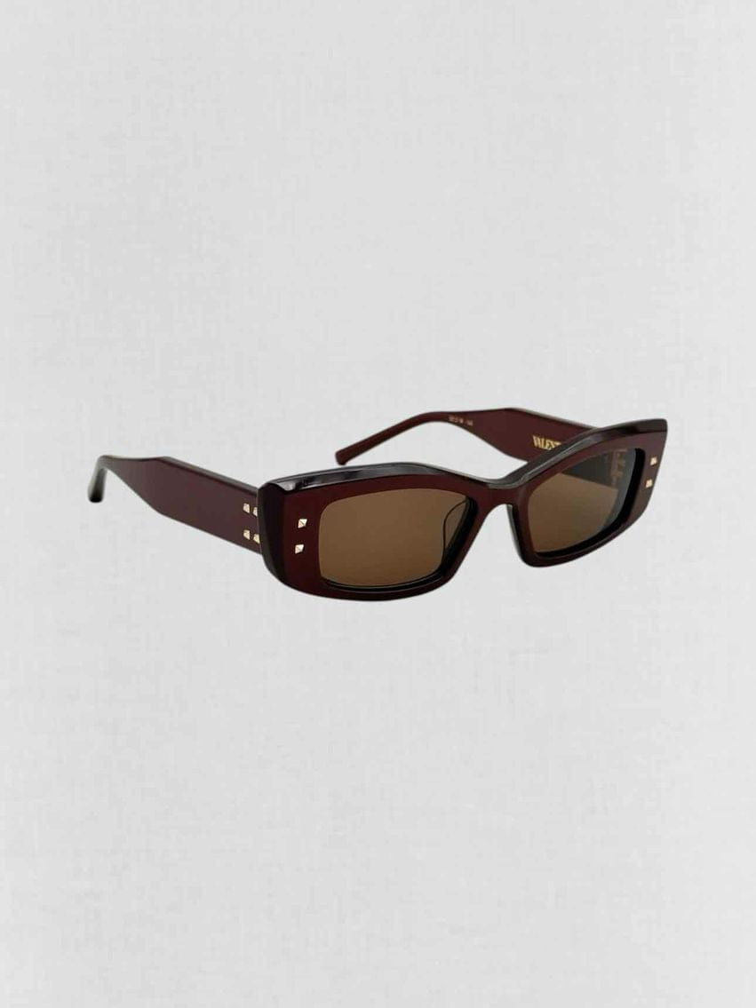 Valentino Special Edition Burgundy Sunglasses