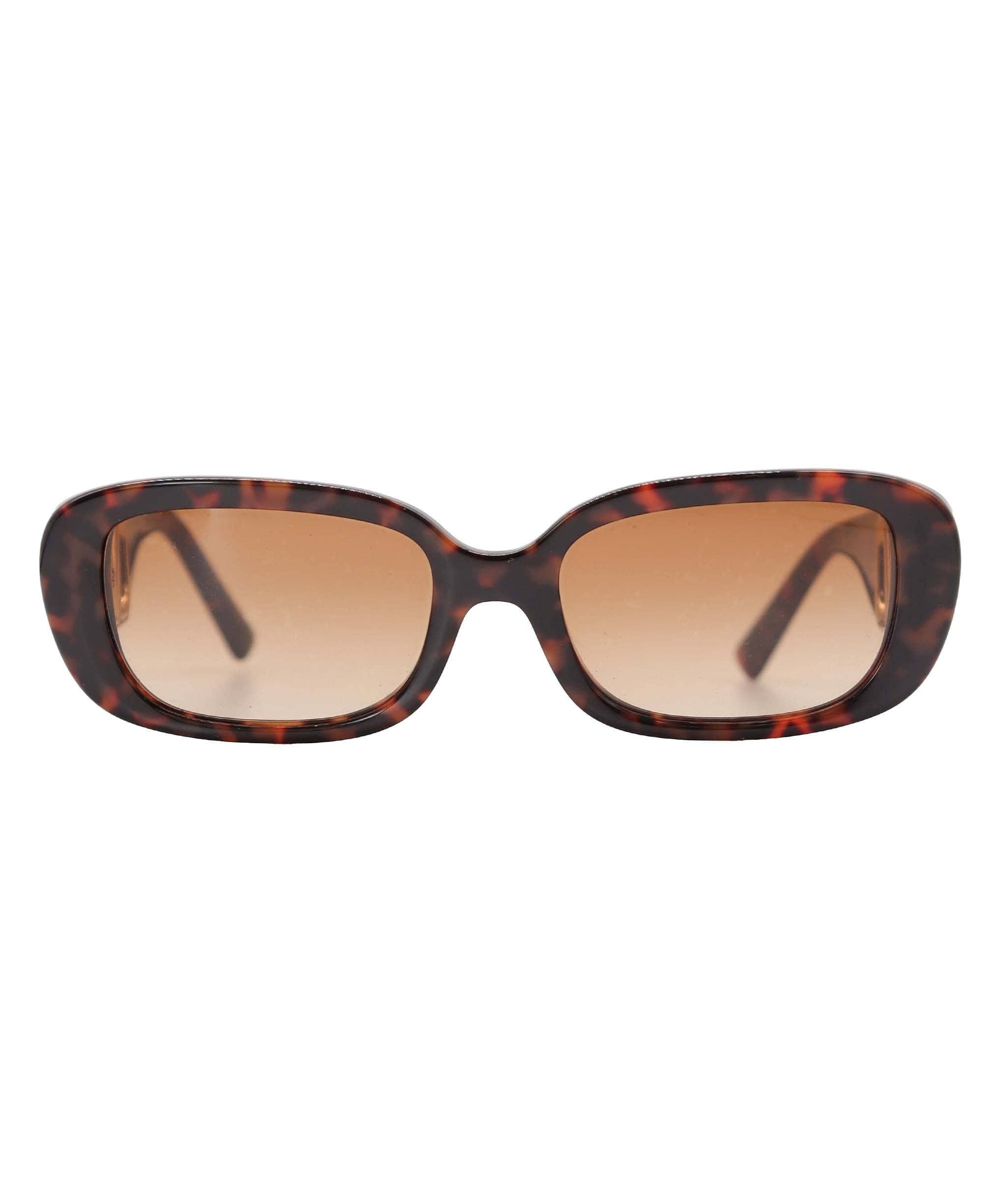 Valentino Brown Tortoiseshell Sunglasses With Case AGC2880