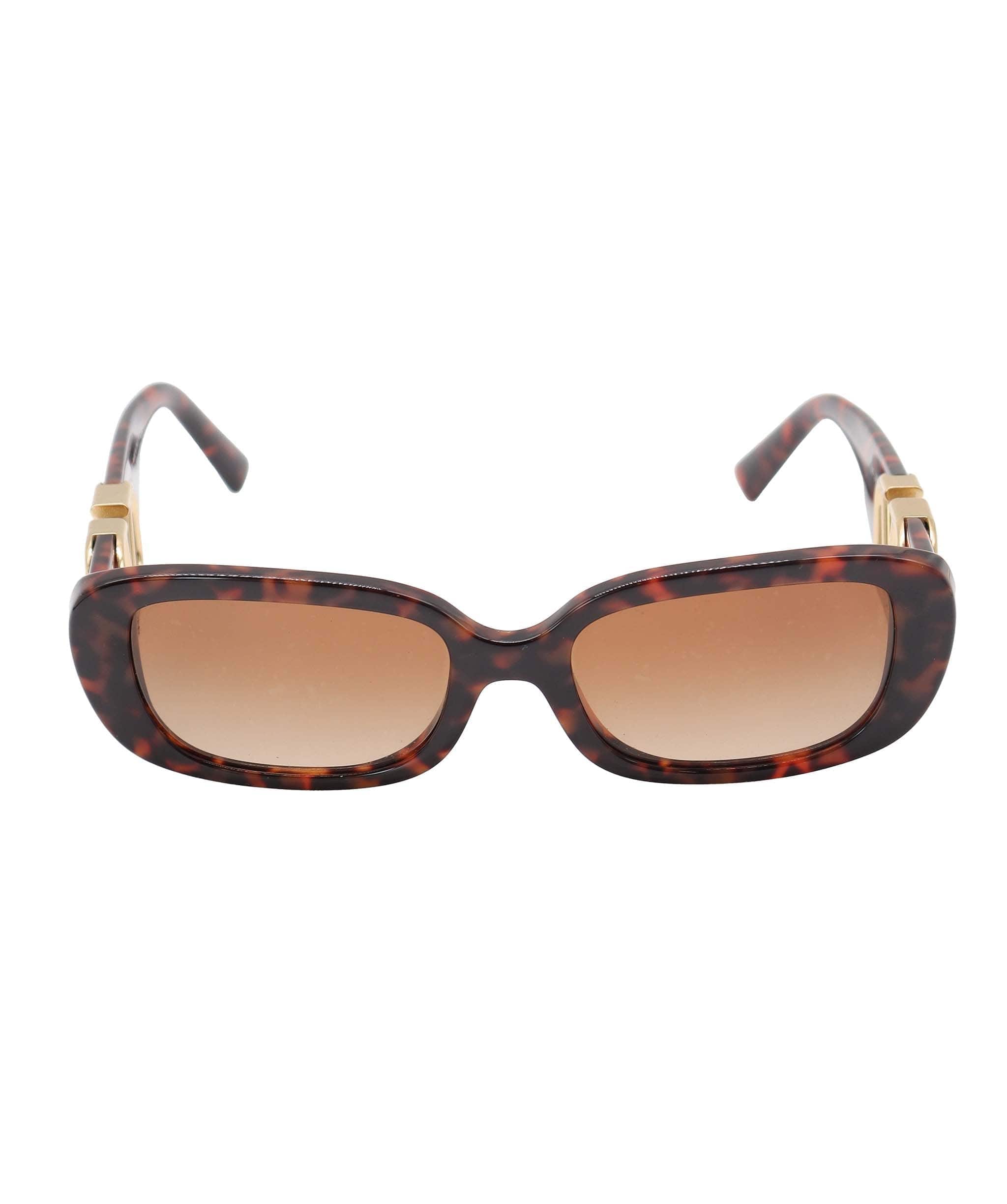 Valentino Brown Tortoiseshell Sunglasses With Case AGC2880