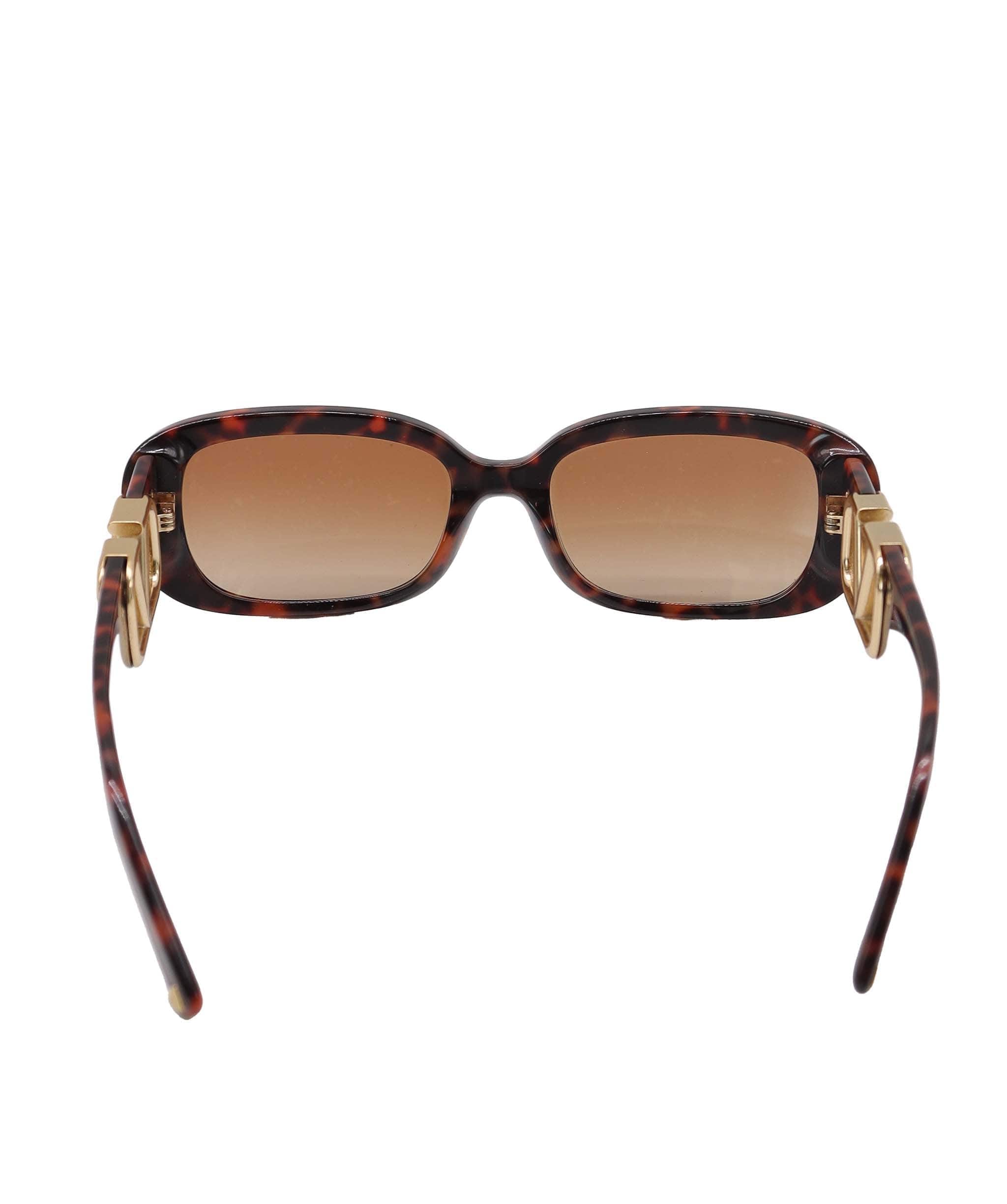 Valentino Brown Tortoiseshell Sunglasses With Case AGC2880