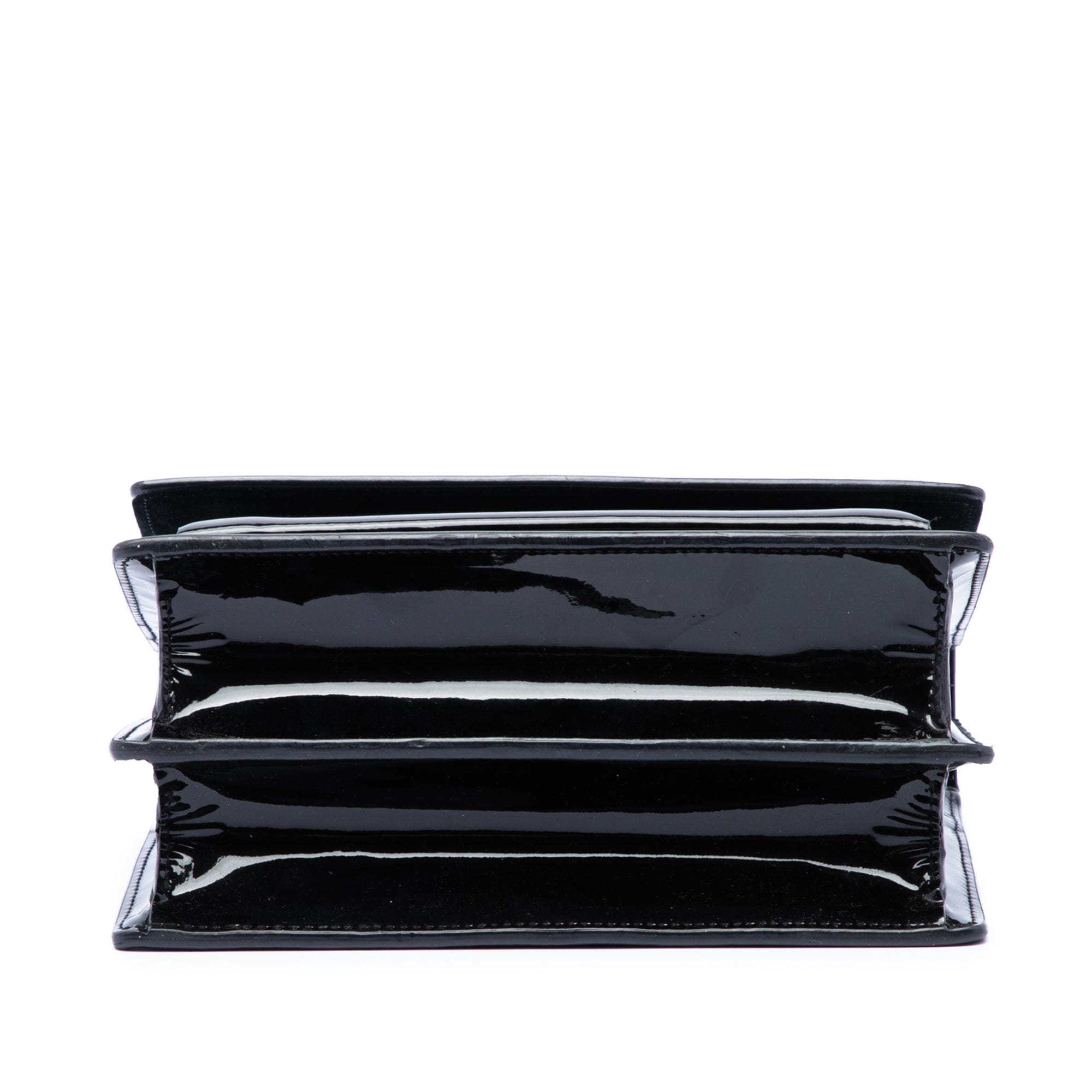 Saint Laurent Small Patent Monogram Sunset Crossbody