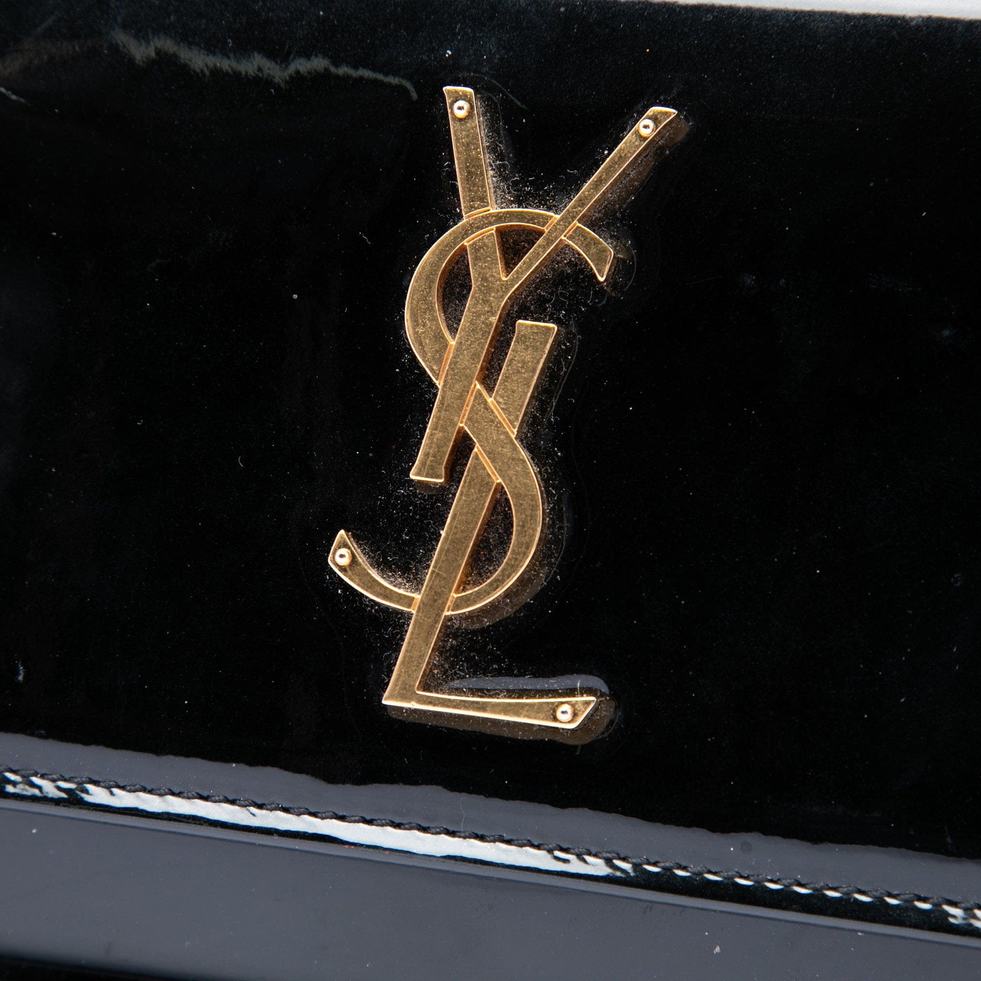 Saint Laurent Small Patent Monogram Sunset Crossbody