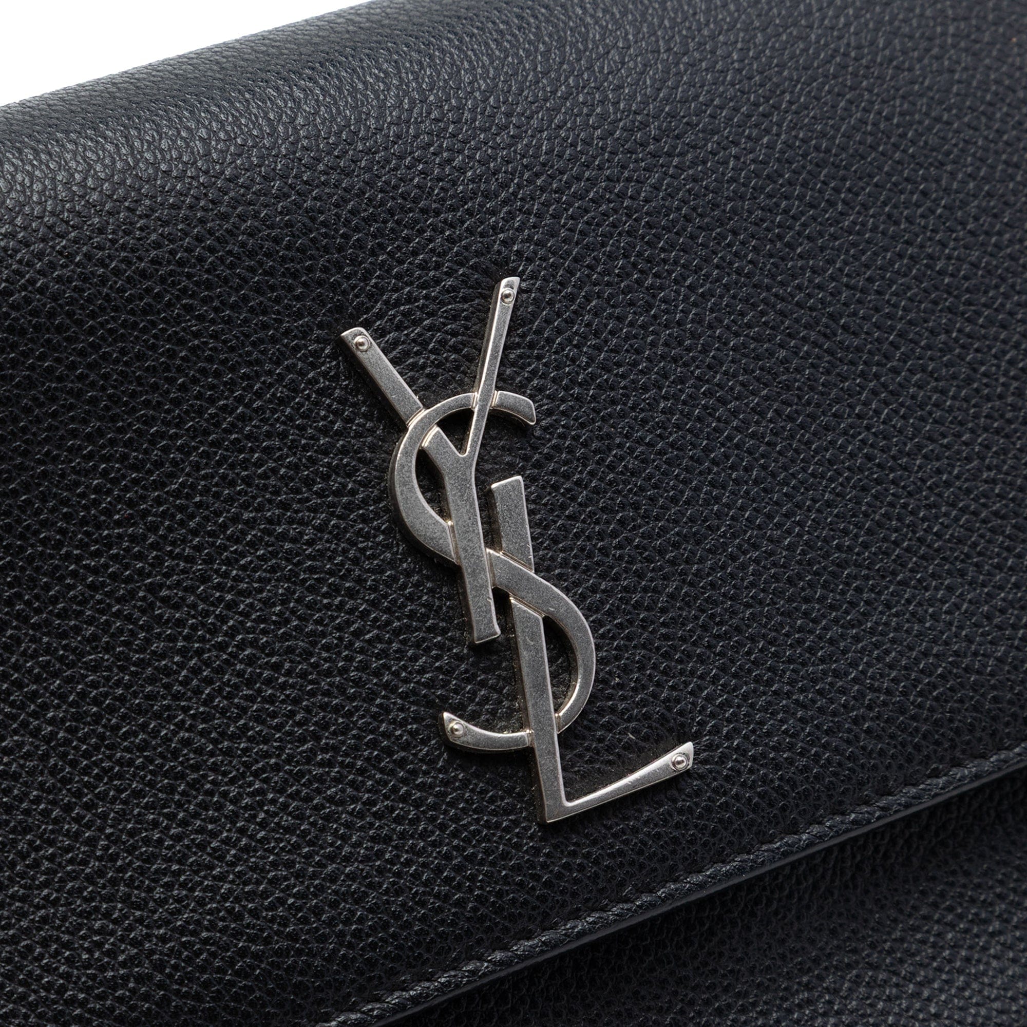 Saint Laurent Medium Grained Calfskin Monogram Sunset Crossbody