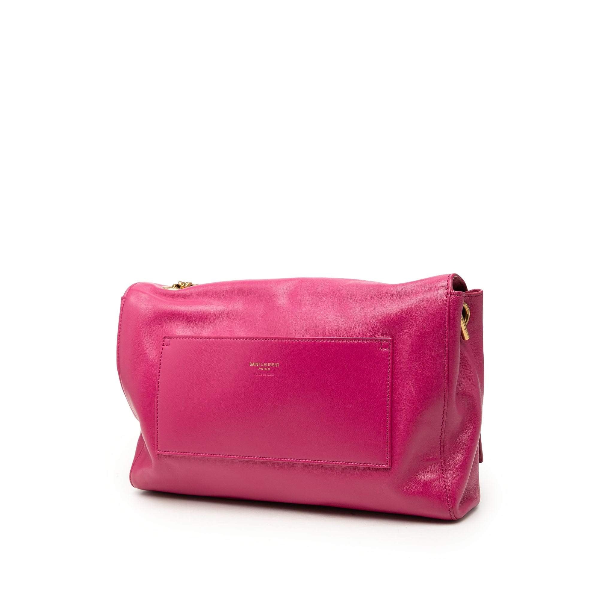 Saint Laurent Medium Smooth Calfskin and Suede Reversible Kate Crossbody
