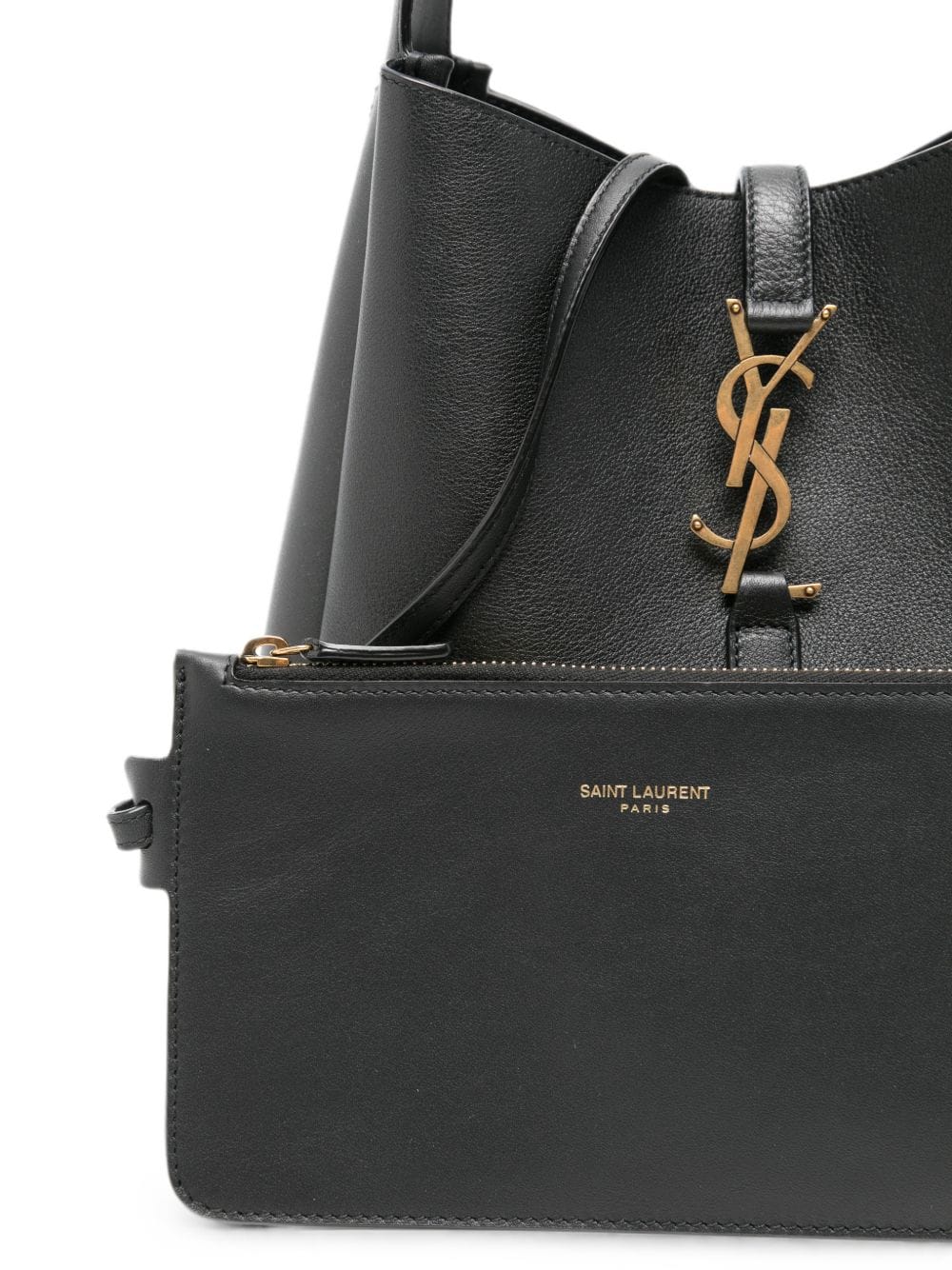 Saint Laurent Women Le 5 À 7 Leather Crossbody Bag