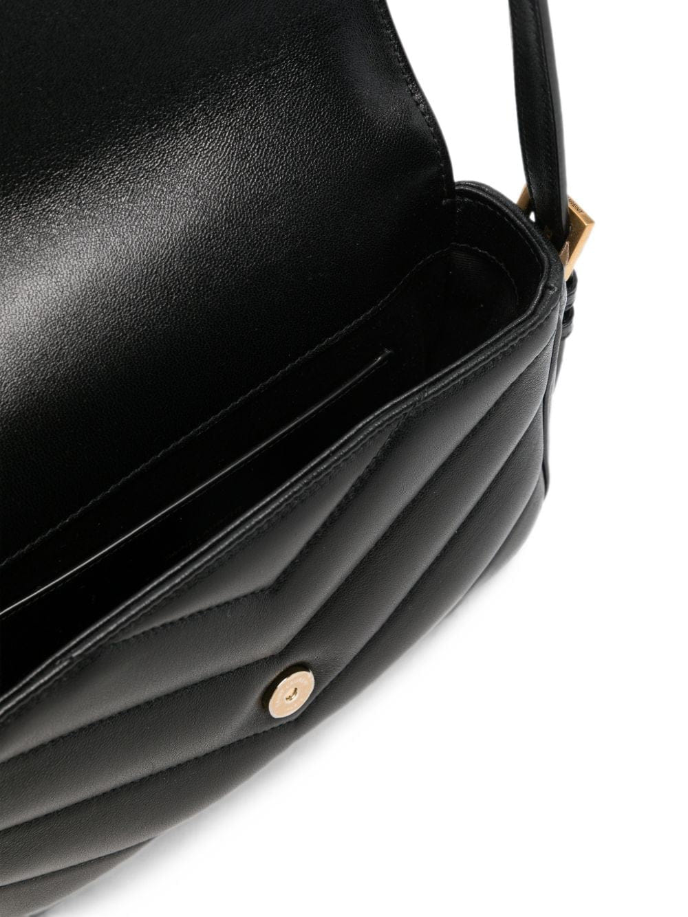 Saint Laurent Women Loulou Toy Suede Leather Crossbody Bag