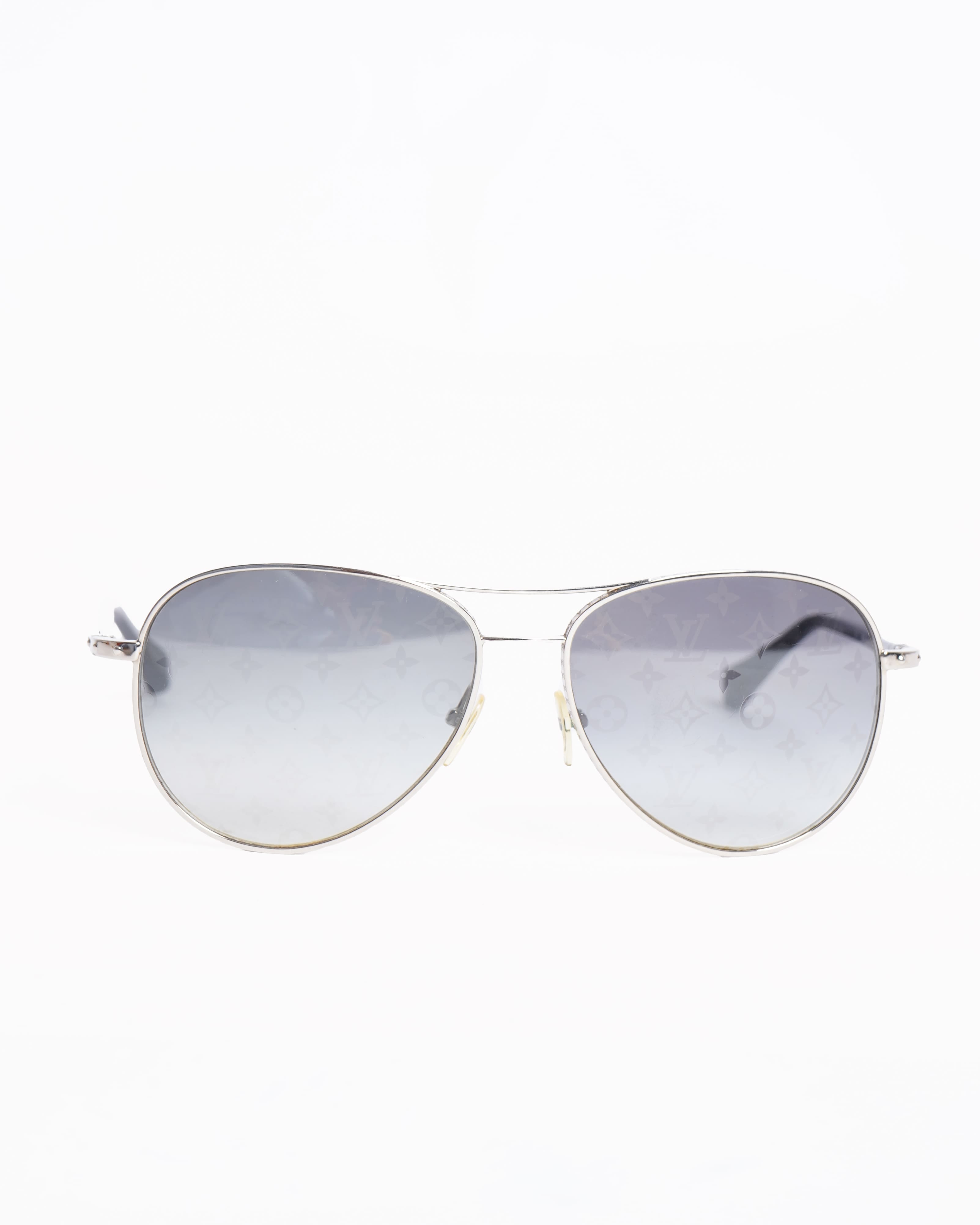 Louis Vuitton New Louis Vuitton Unisex Aviator Monogram Sunglasses