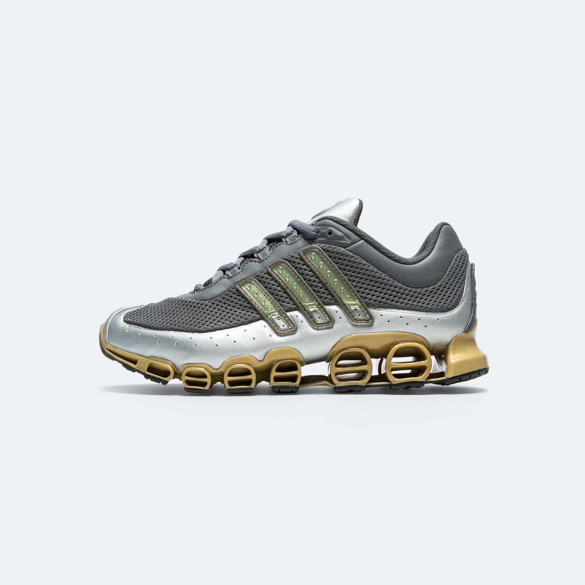 adidas Megaride - Grey Four/Gold Metallic - Metallic Silver