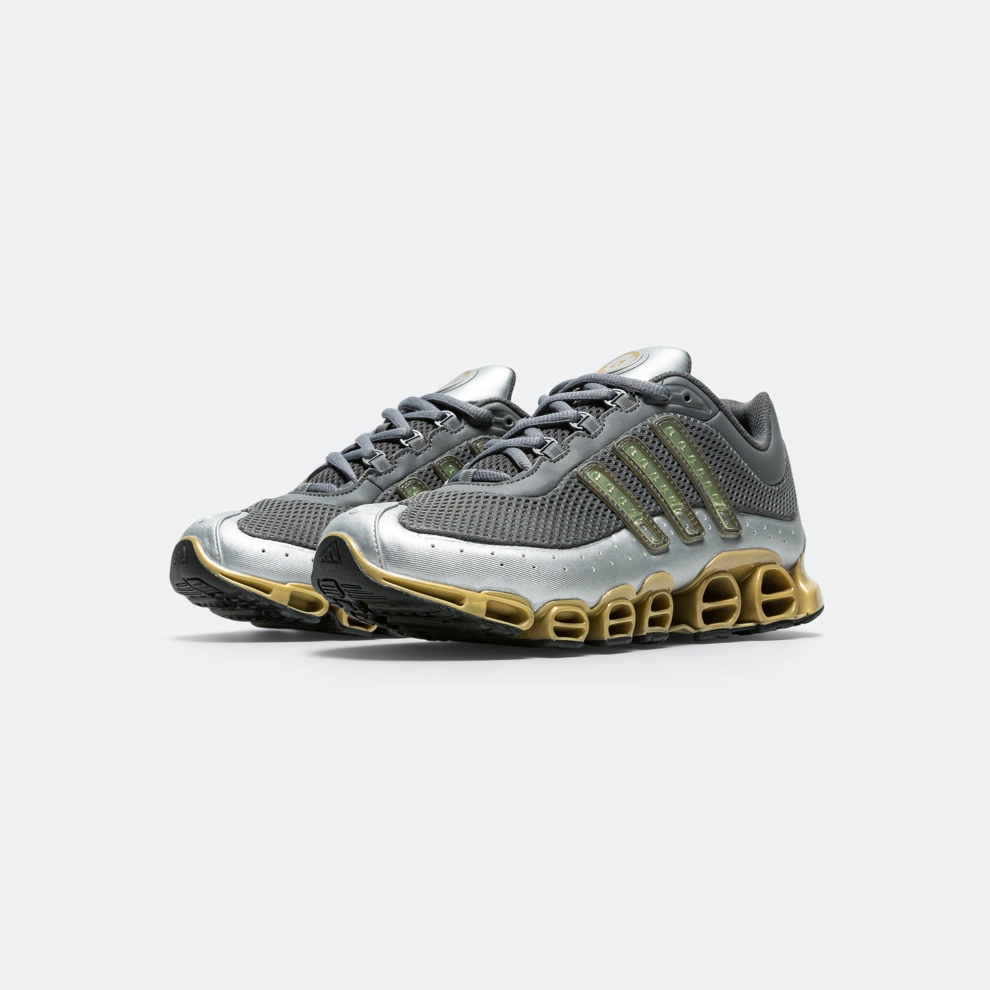 adidas Megaride - Grey Four/Gold Metallic - Metallic Silver