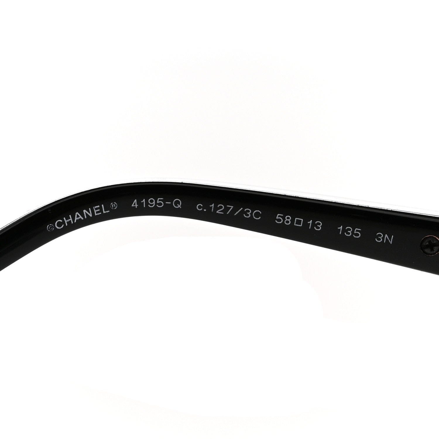 Chanel Lambskin Quilted CC 4195 - Q Sunglasses Silver