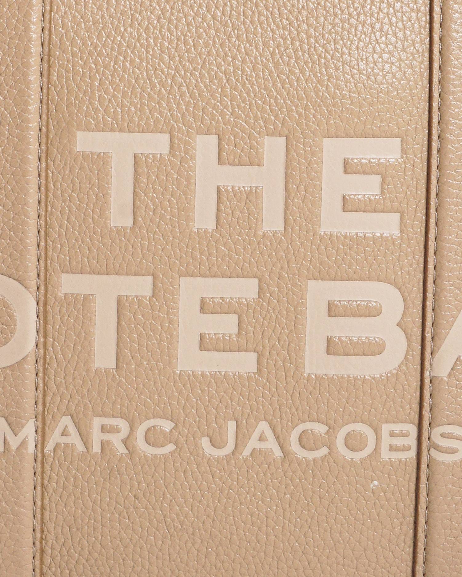 Marc Jacobs Tan Medium Leather Tote Bag