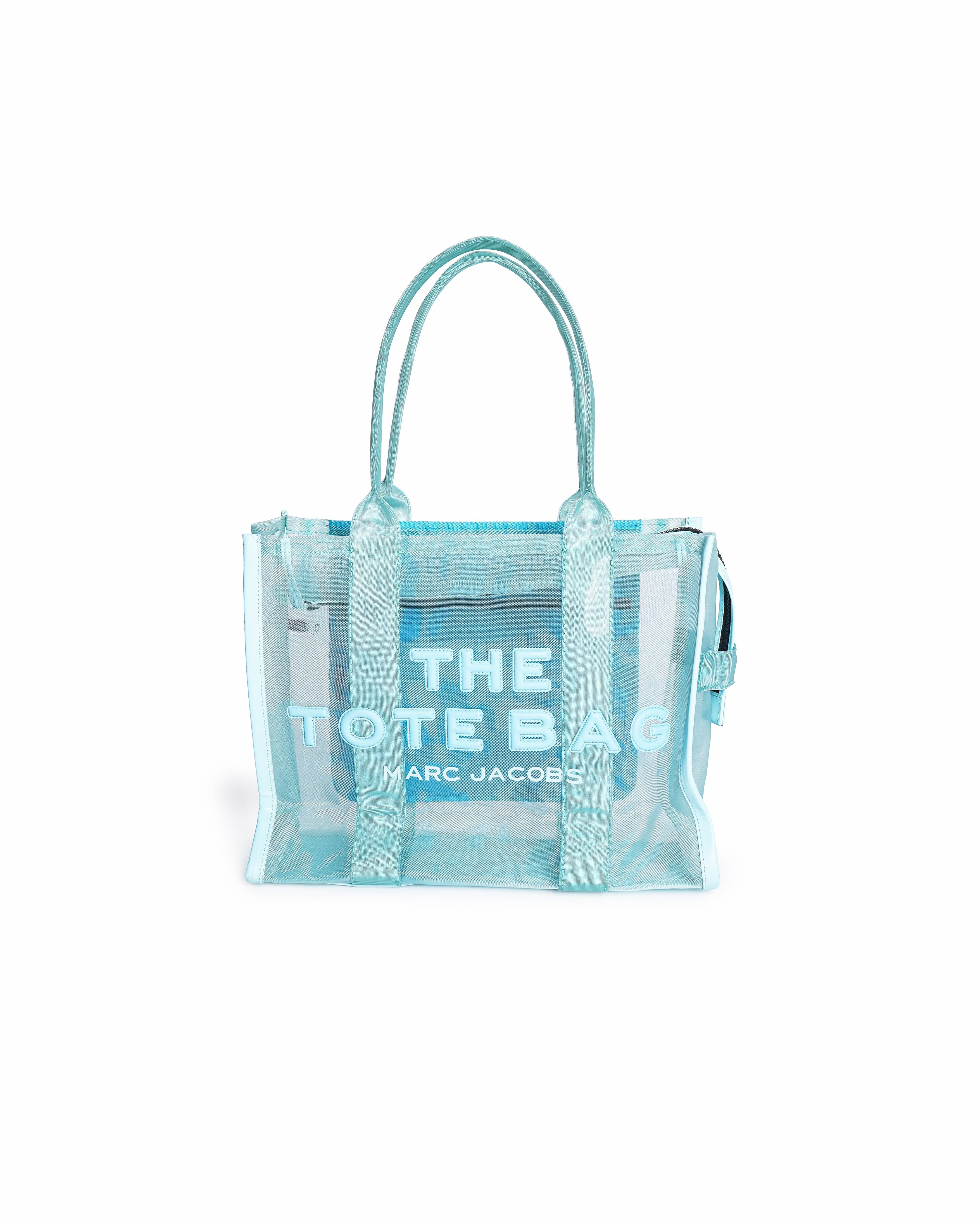 Marc Jacobs Mesh Light Blue Medium Tote Bag