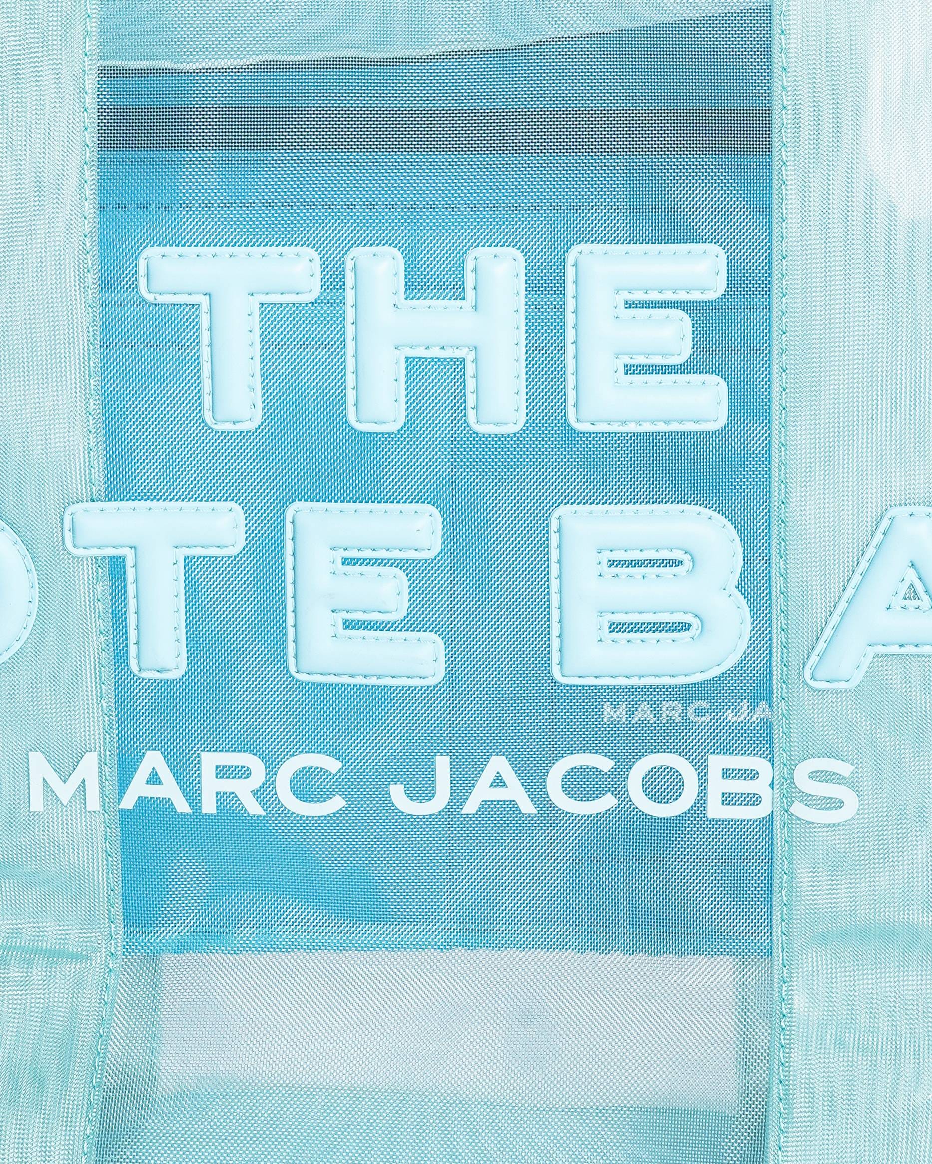 Marc Jacobs Mesh Light Blue Medium Tote Bag