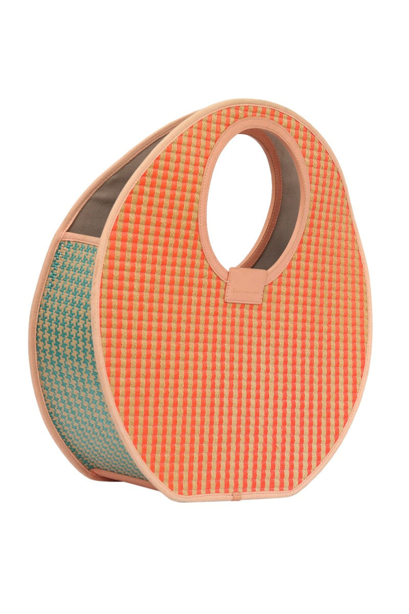 Marc Jacobs Isle De Sea Basket Orange Tote