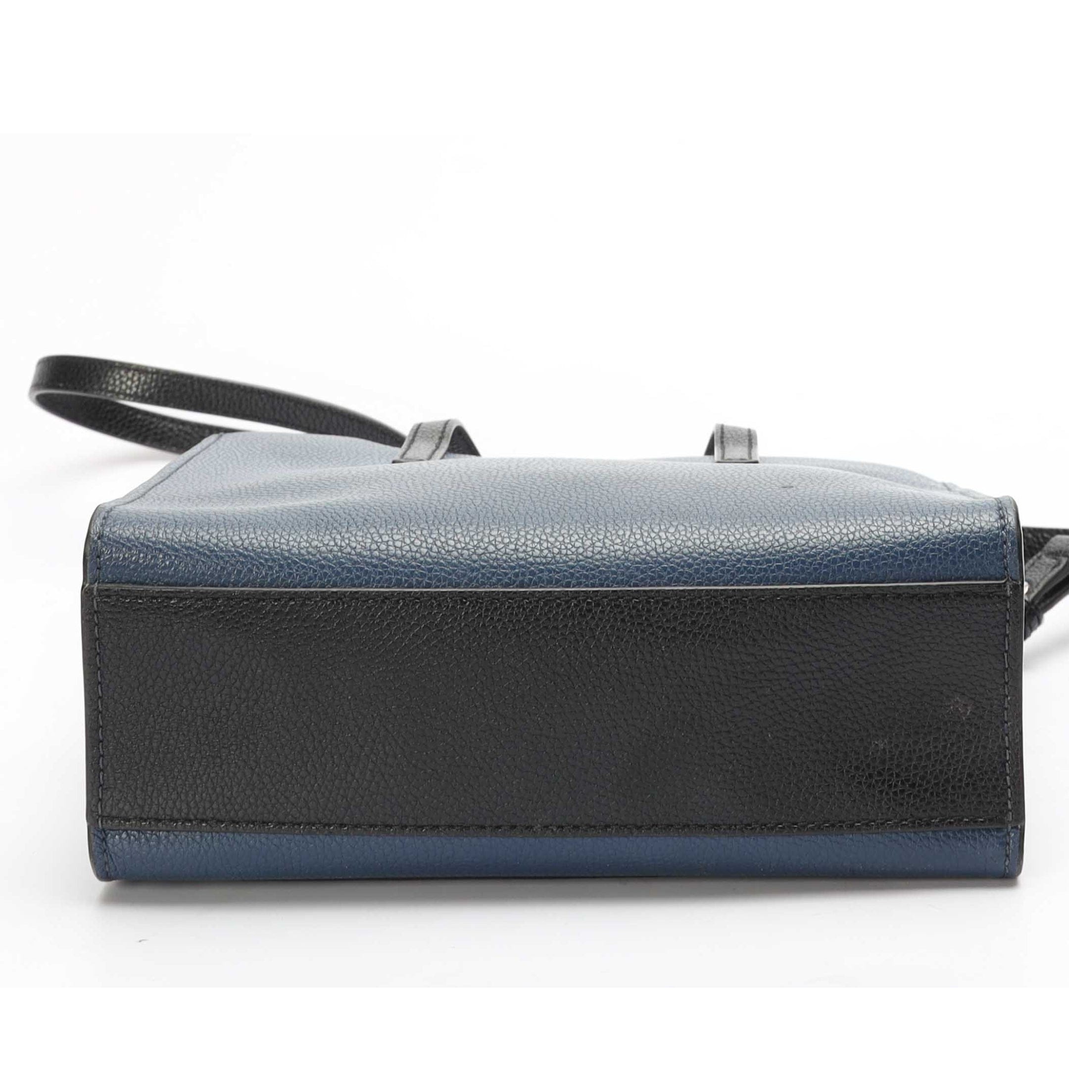 Marc Jacobs Navy Mini Grind Colorblock Tote