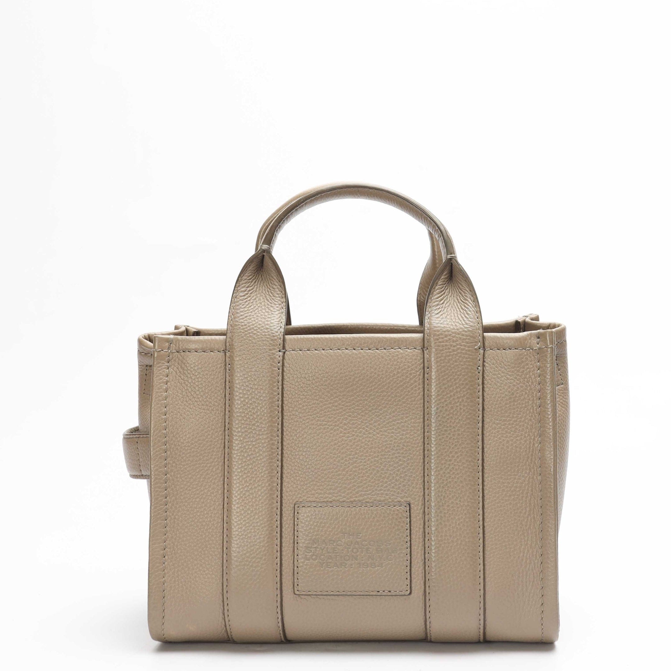 Marc Jacobs Beige The Leather Small Tote Bag