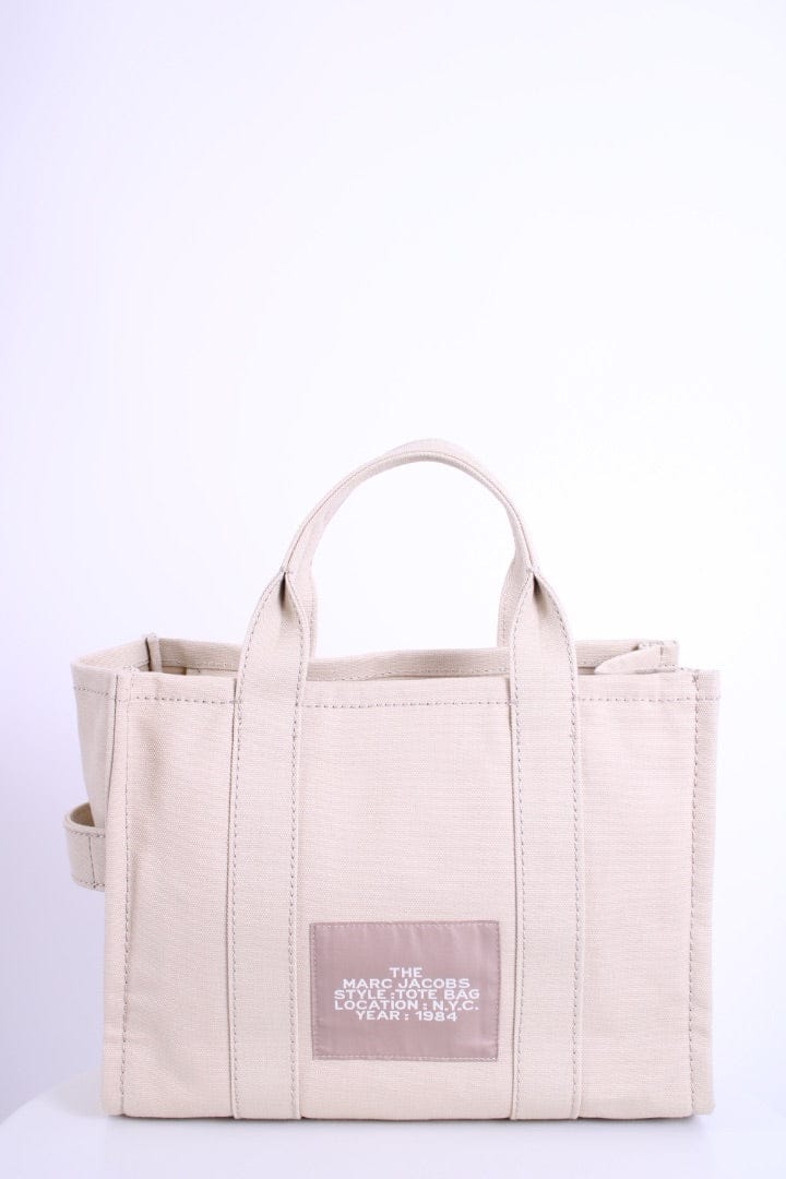 Marc Jacobs The Tote Canvas Bag Cream/ White