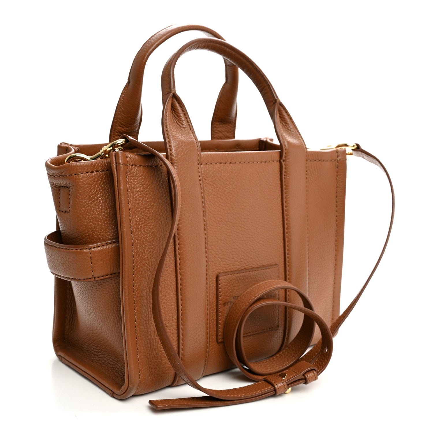 Marc Jacobs Grained Calfskin Small The Tote Bag Argan Oil