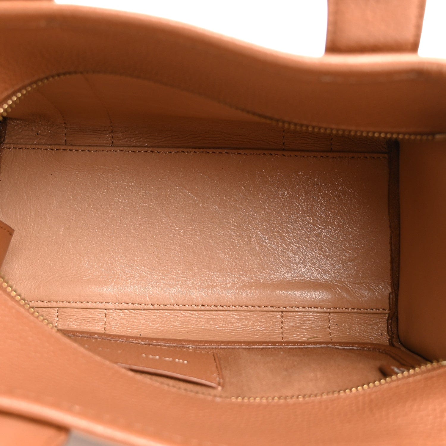 Marc Jacobs Grained Calfskin Small The Tote Bag Argan Oil