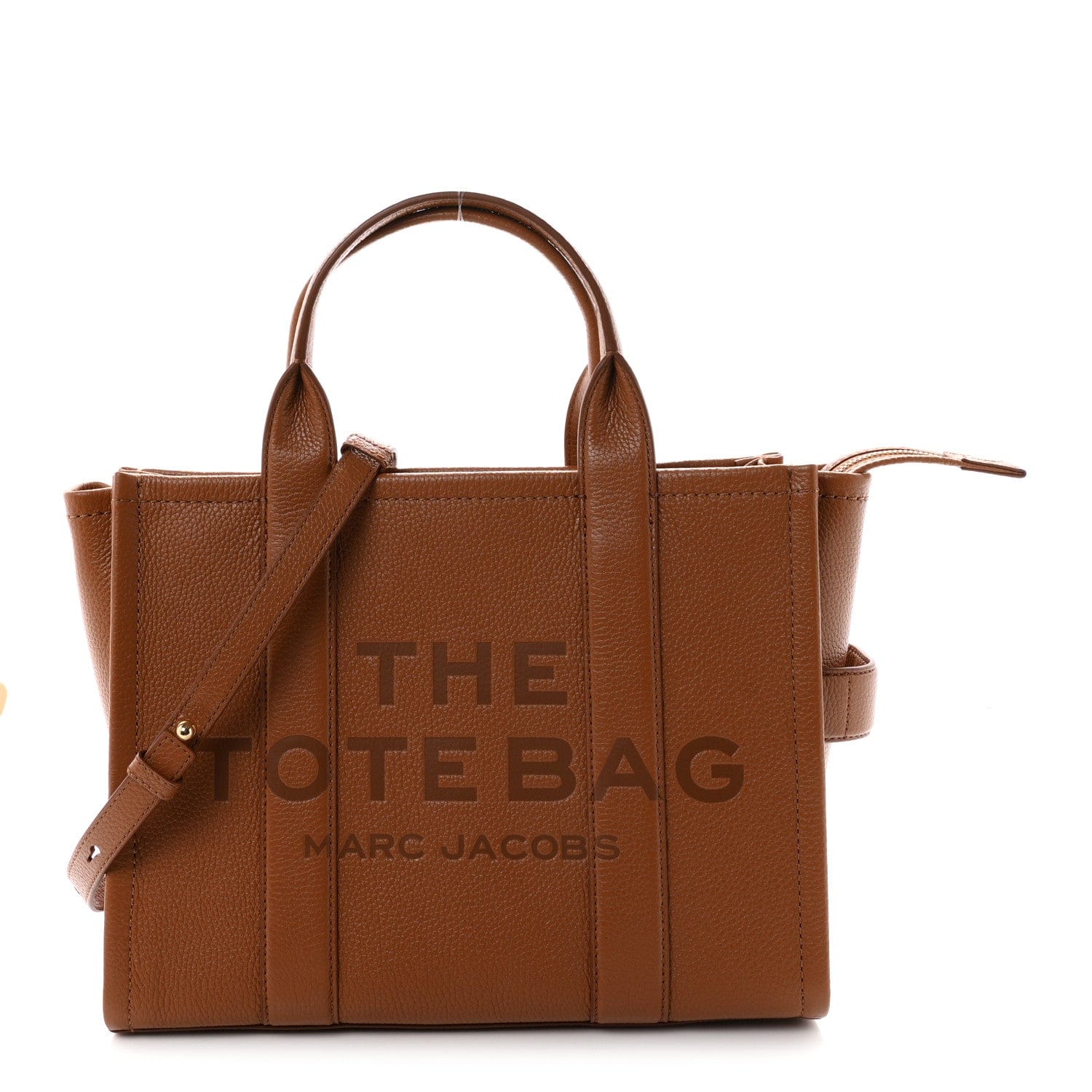 Marc Jacobs Grained Calfskin Medium The Tote Bag Argan Oil