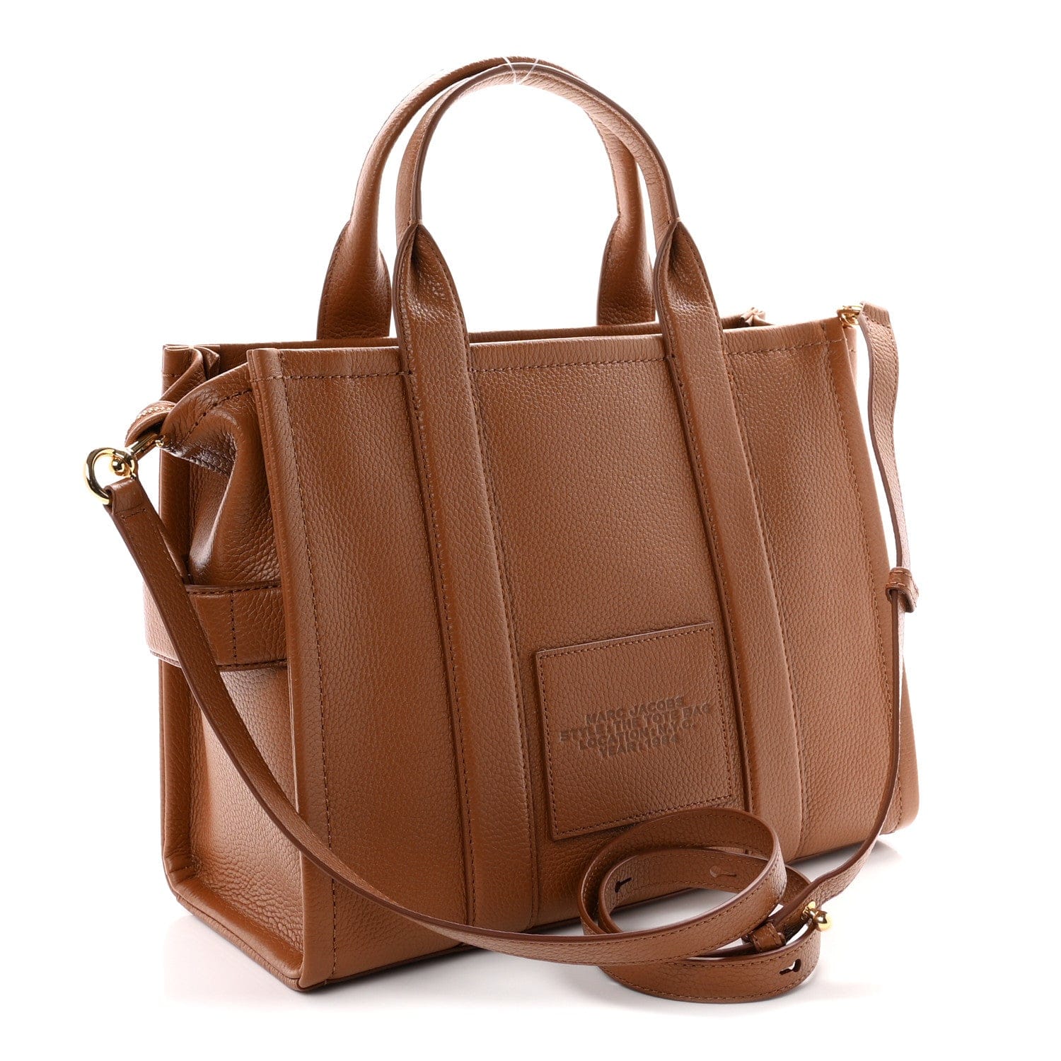 Marc Jacobs Grained Calfskin Medium The Tote Bag Argan Oil