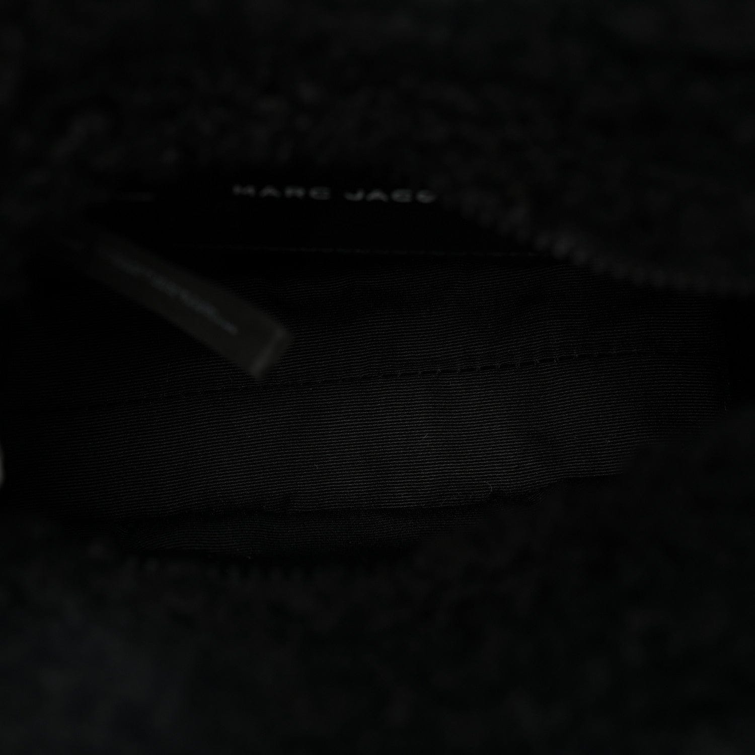 Marc Jacobs Polyester Cotton Mini The Teddy Traveler Tote Bag Black