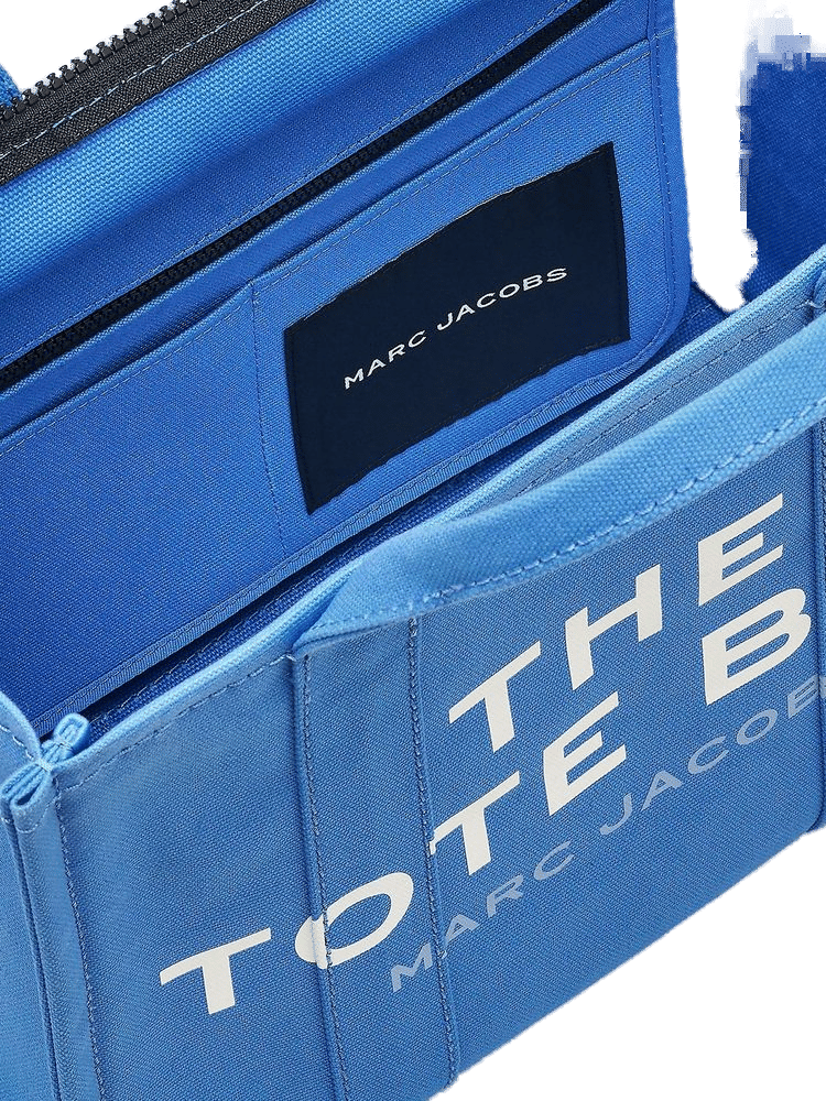 Marc Jacobs Cotton Tote Bag — Blue