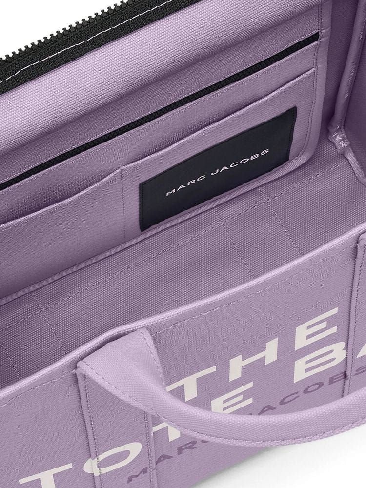 Marc Jacobs Cotton Tote Bag — Purple