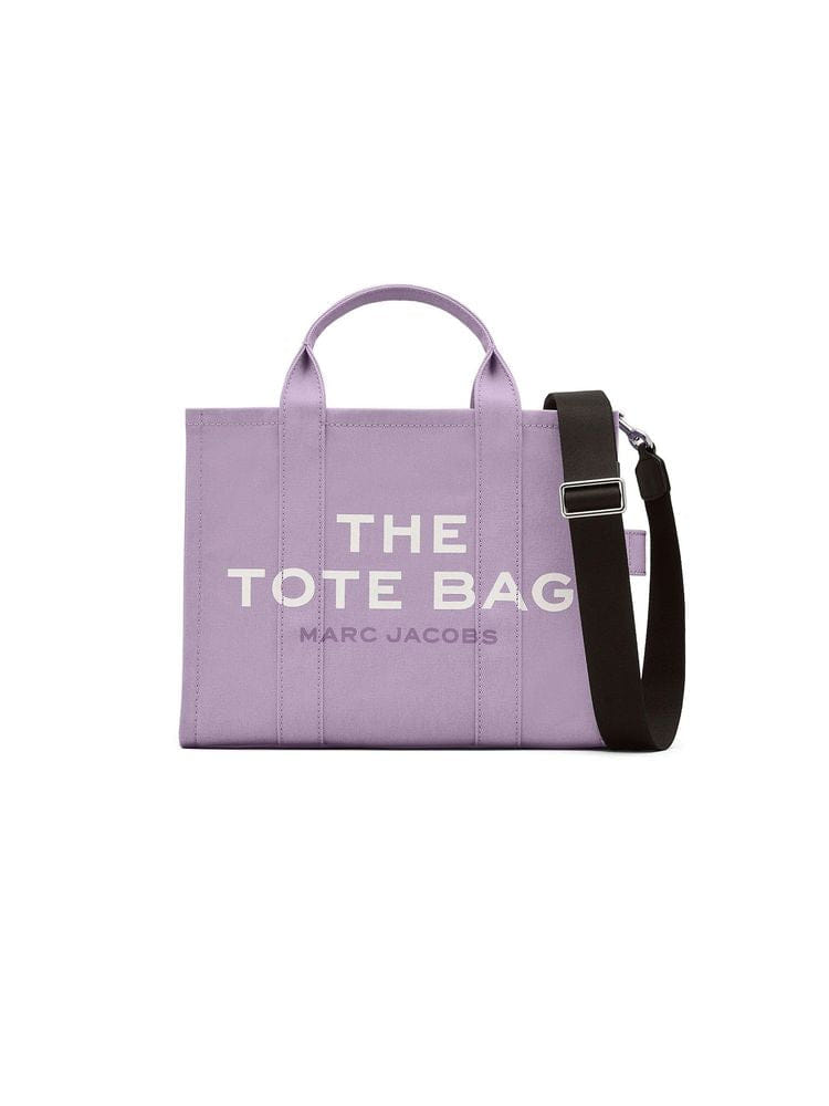 Marc Jacobs Cotton Tote Bag — Purple