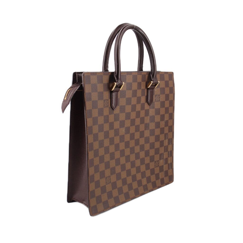 Louis Vuitton SAC PLAT TOTES DAMIER EBENE
