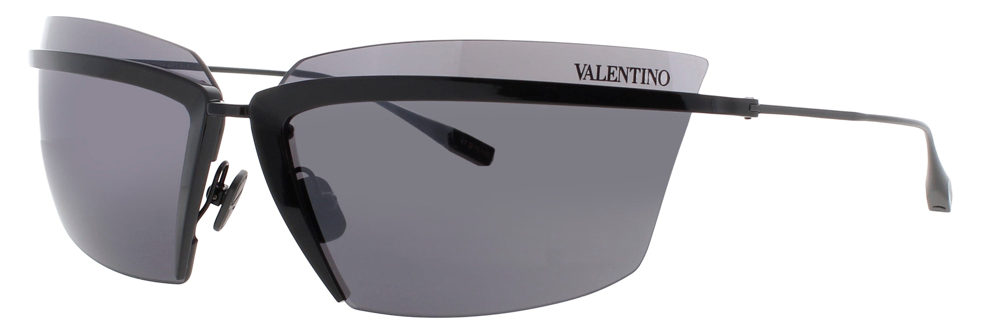 Valentino Sunglasses SHINY BLACK