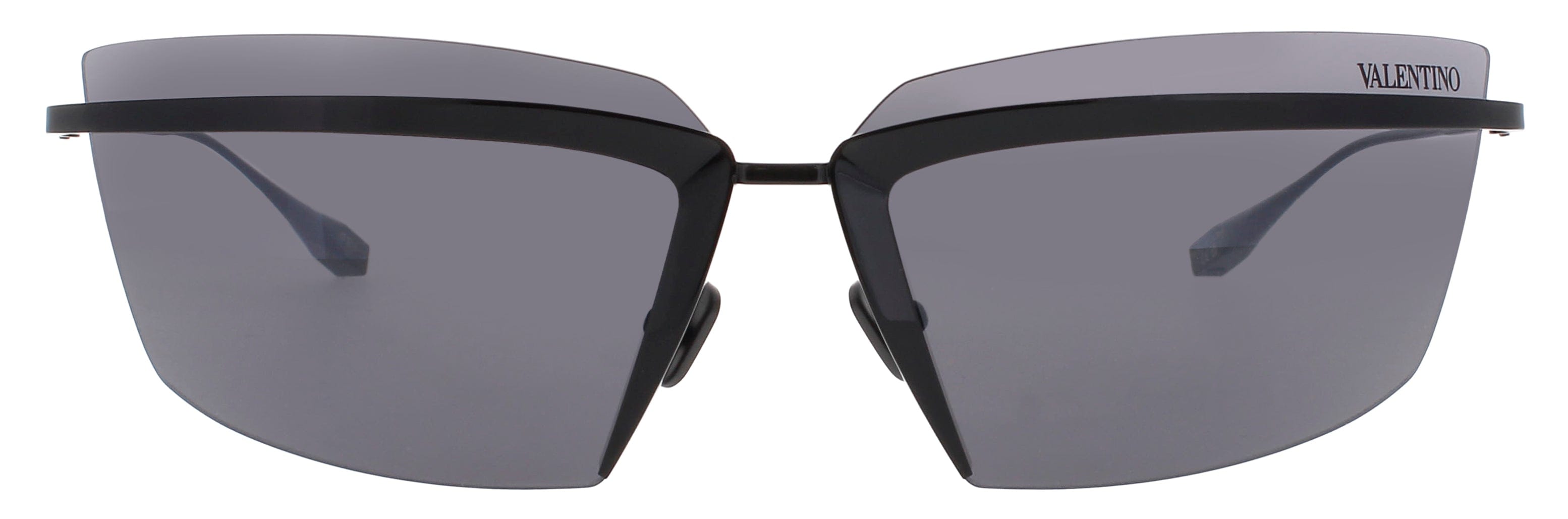 Valentino Sunglasses SHINY BLACK