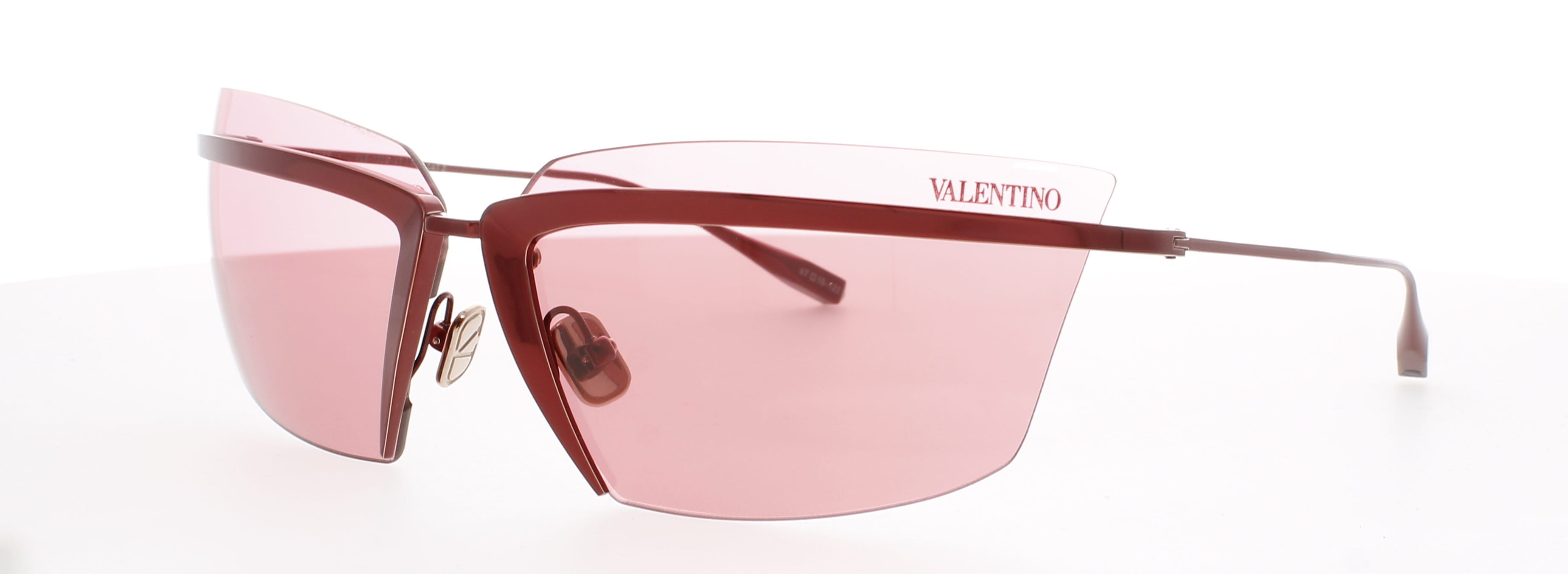 Valentino Sunglasses SHINY BLACK