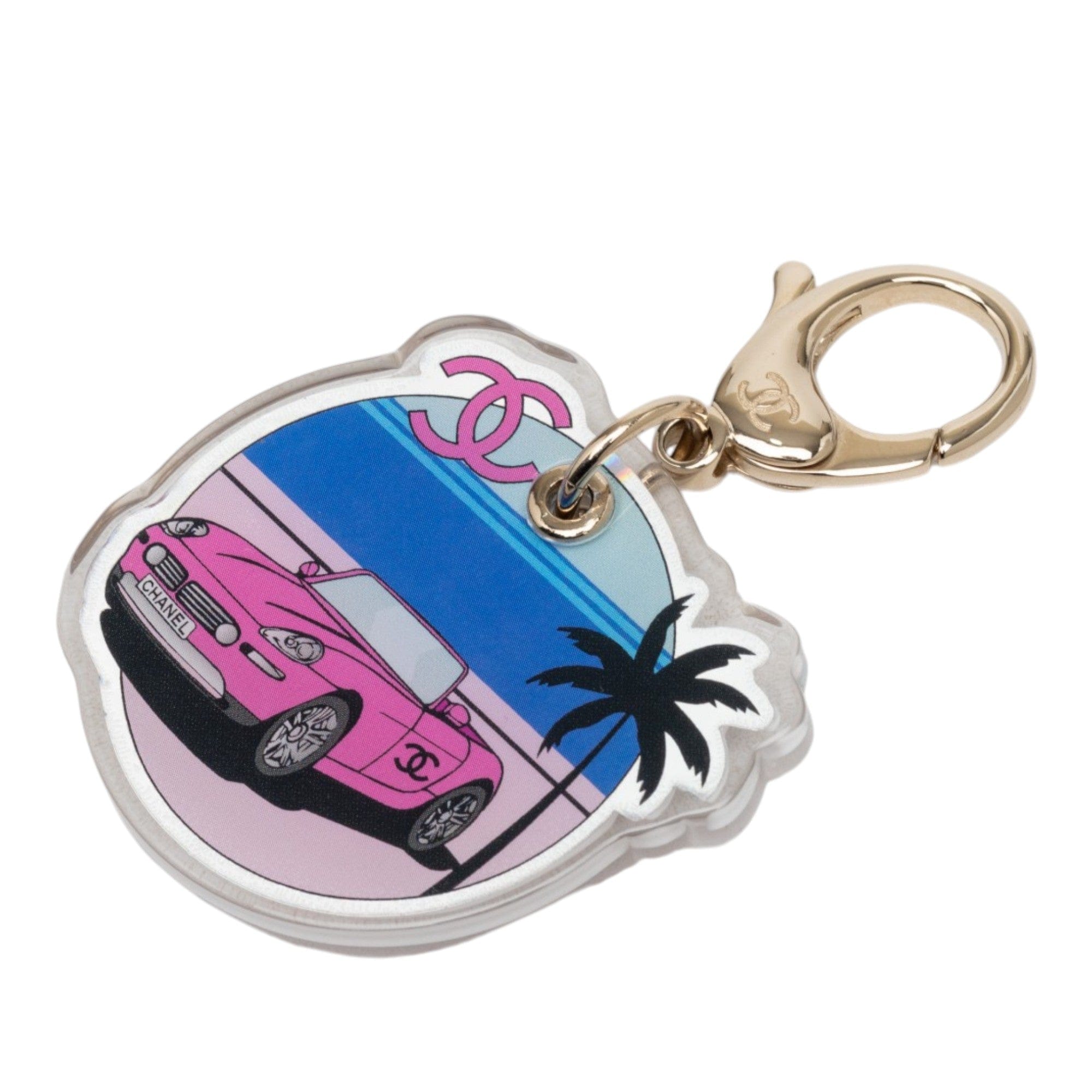 Chanel CC Resin Car Bag Charm