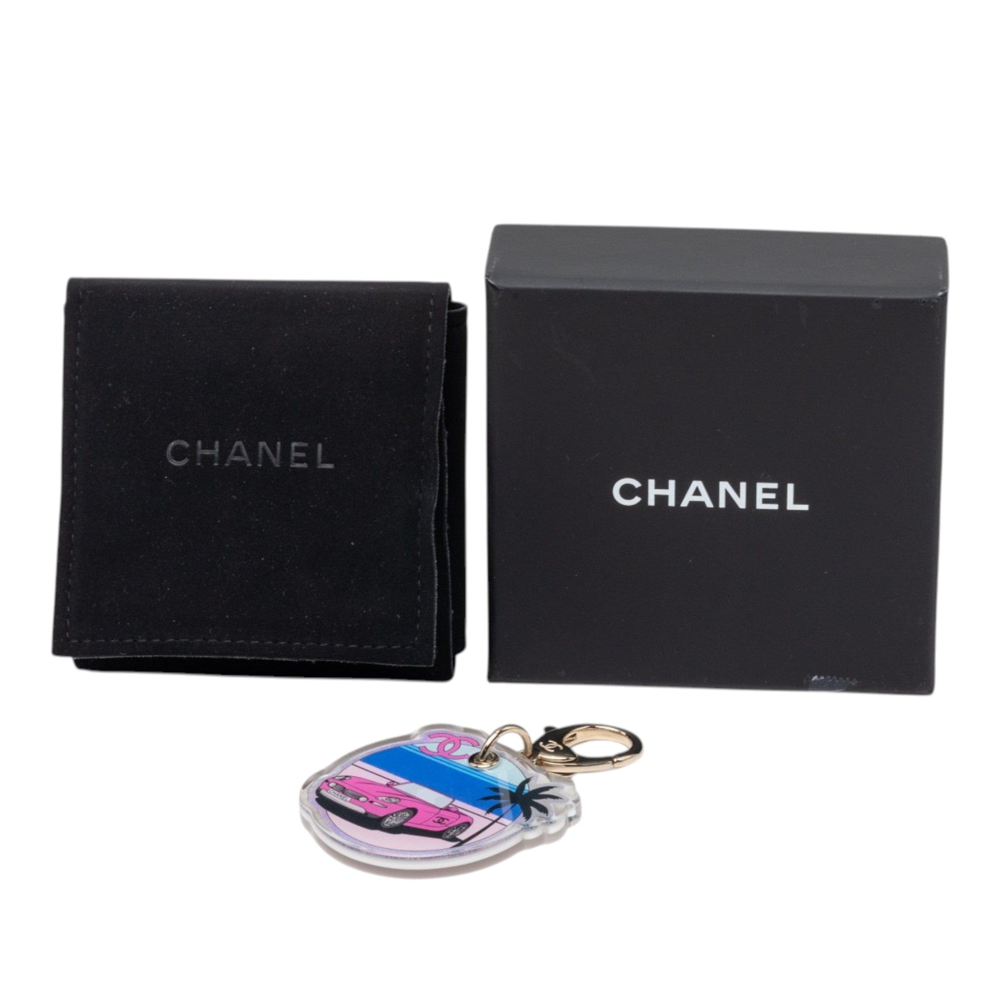 Chanel CC Resin Car Bag Charm