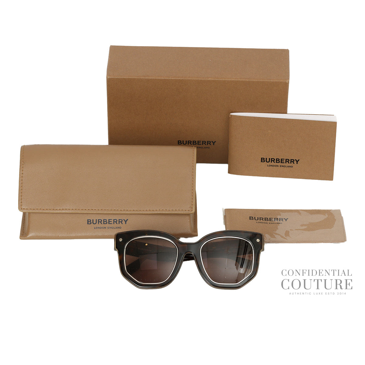 Burberry B4307 Turtle shell Sunglasses