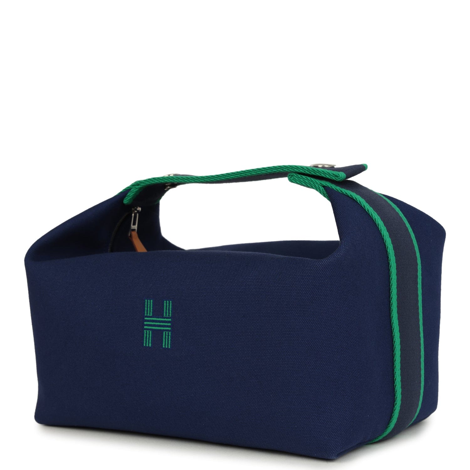 Hermes Bride - A - Brac GM Marine Canvas Palladium Hardware