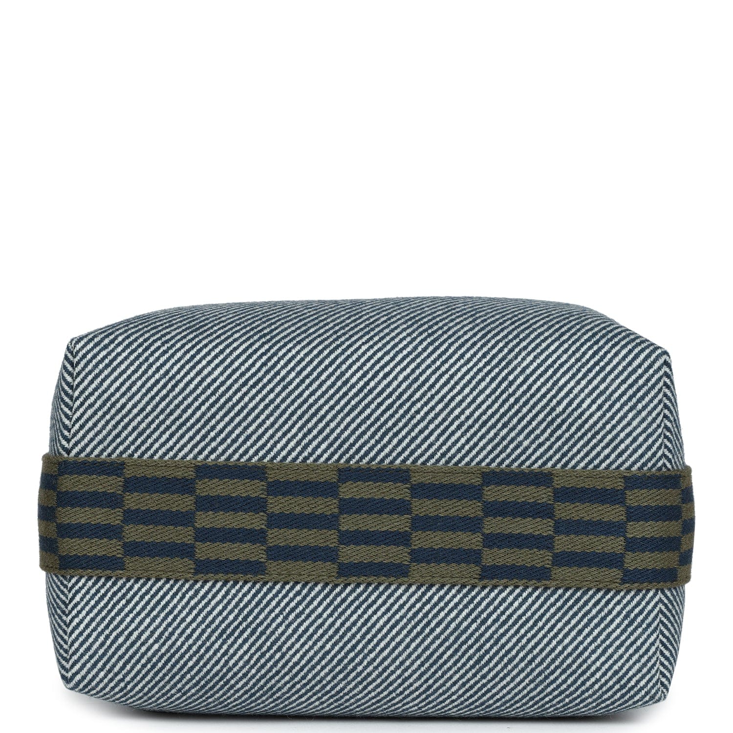 Hermes Bride - A - Brac PM Bleu Abysse Natte Canvas Palladium Hardware