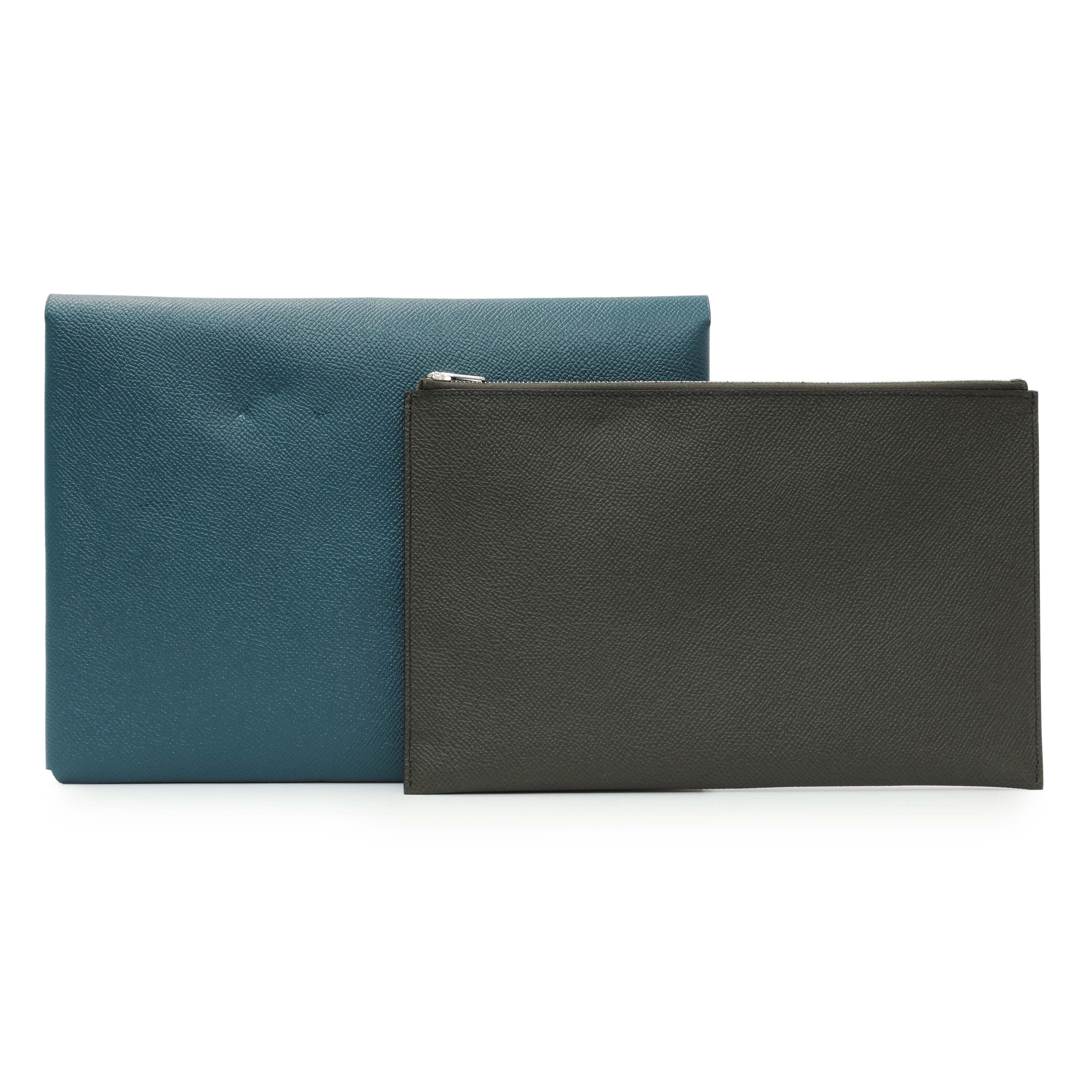 Hermes Colvert Epsom Calvi Pouch
