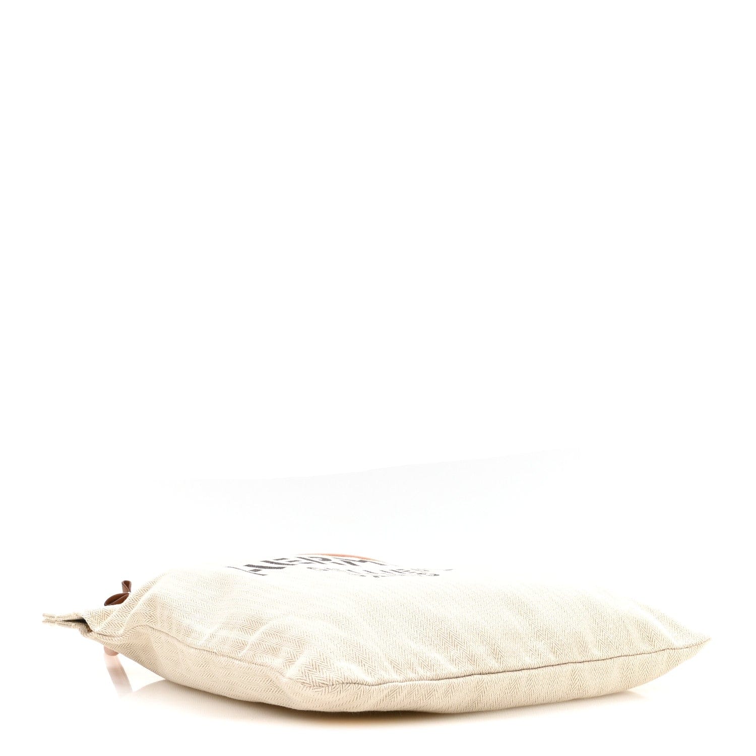 Hermes Canvas Swift Aline Grooming Bag Gold