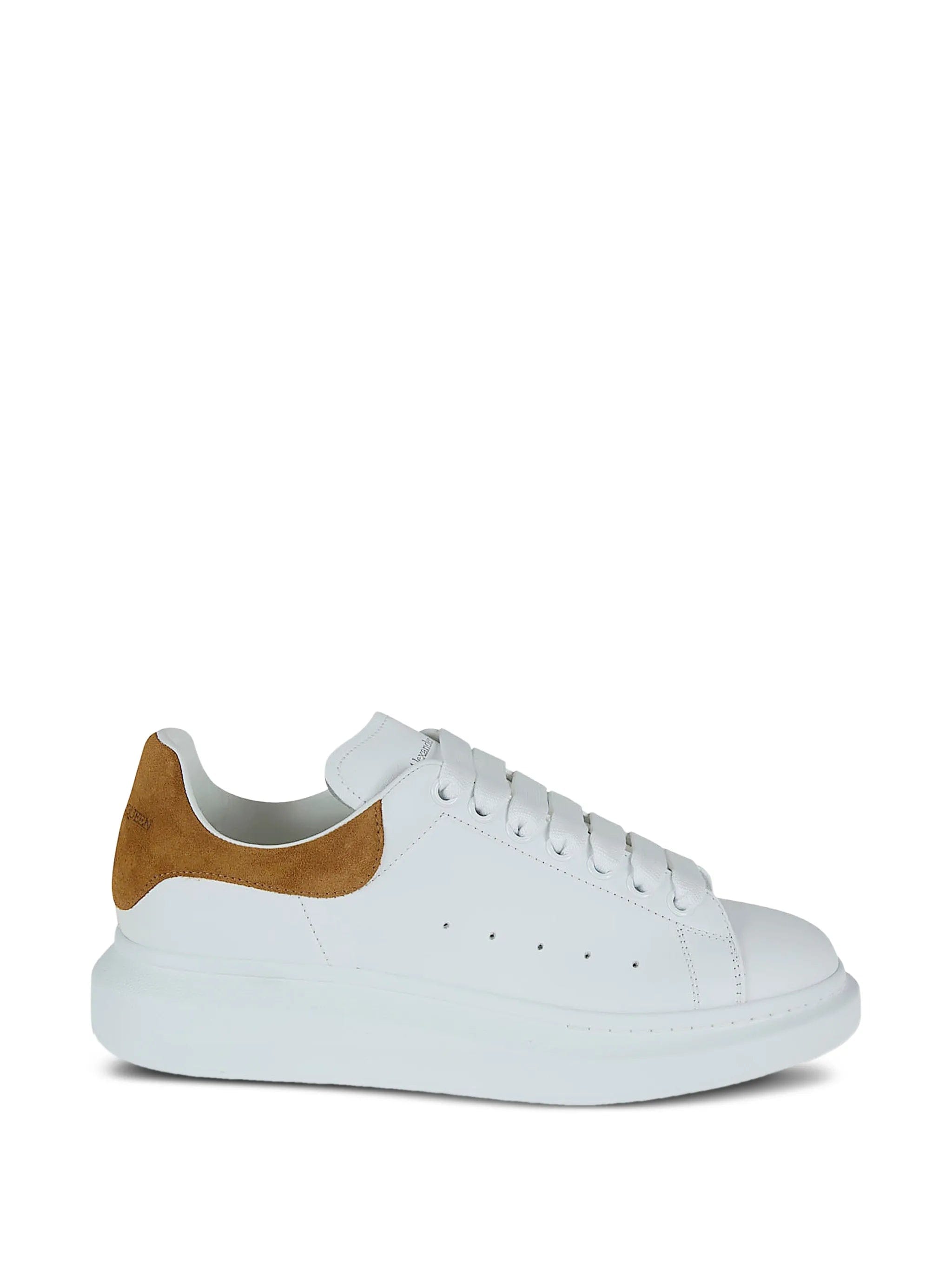 Alexander McQueen Oversized suede - panel sneakers