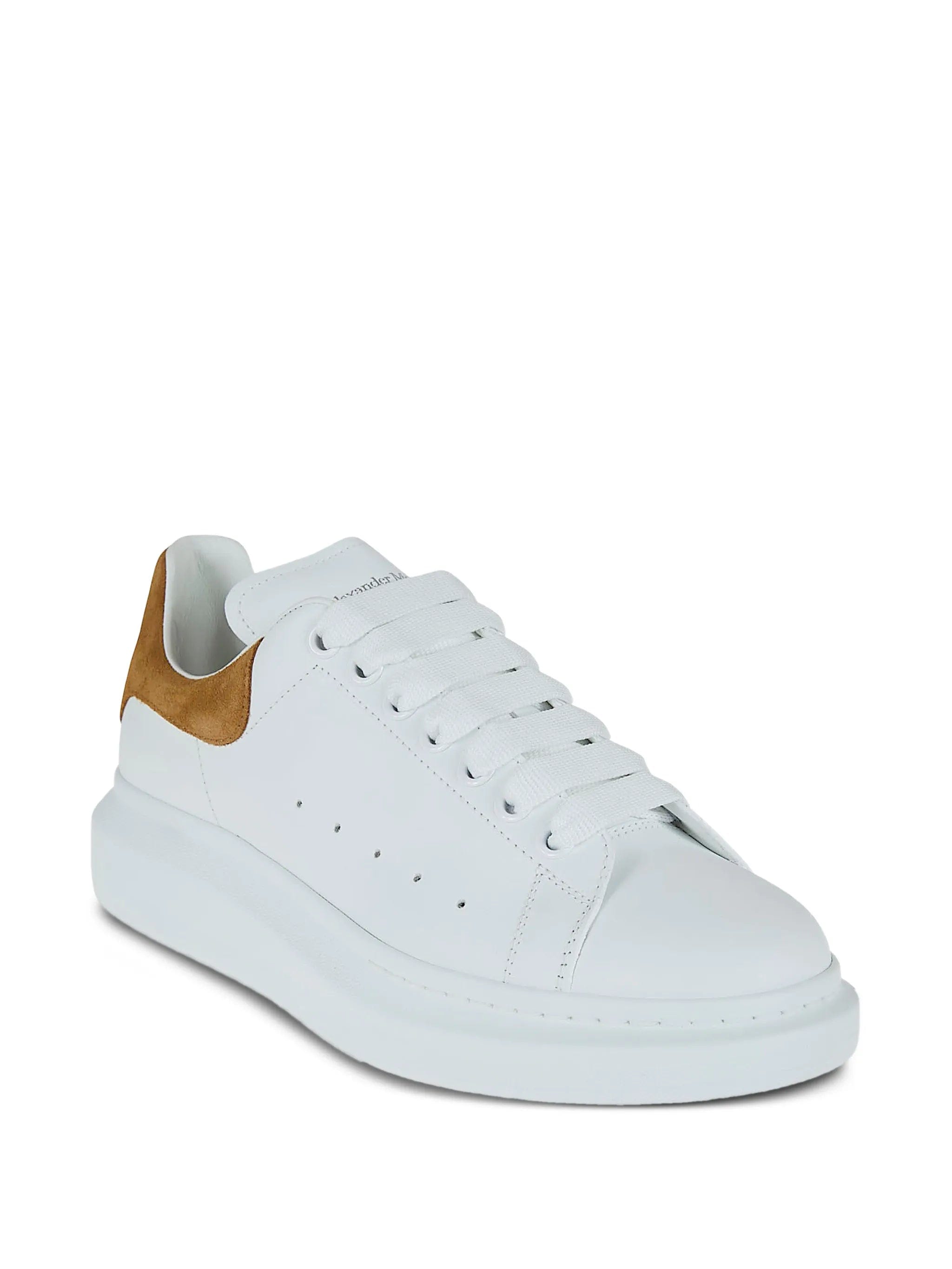 Alexander McQueen Oversized suede - panel sneakers