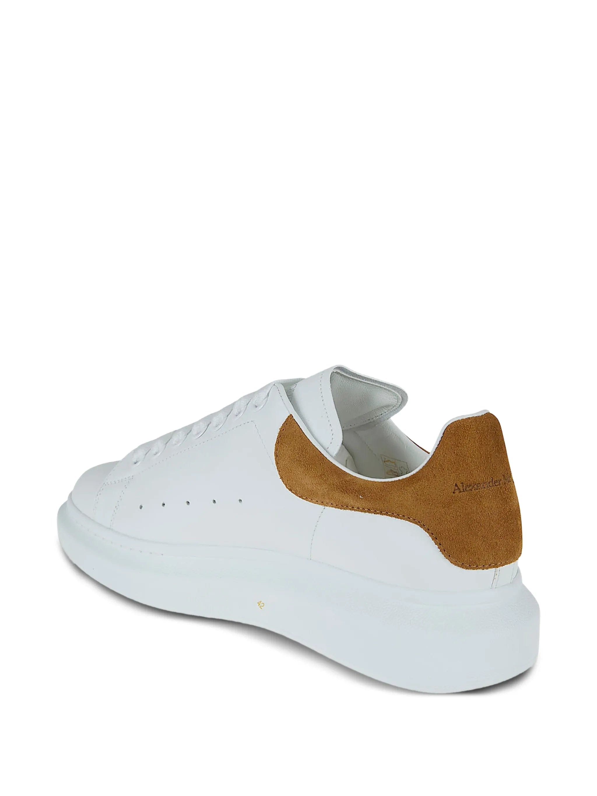 Alexander McQueen Oversized suede - panel sneakers