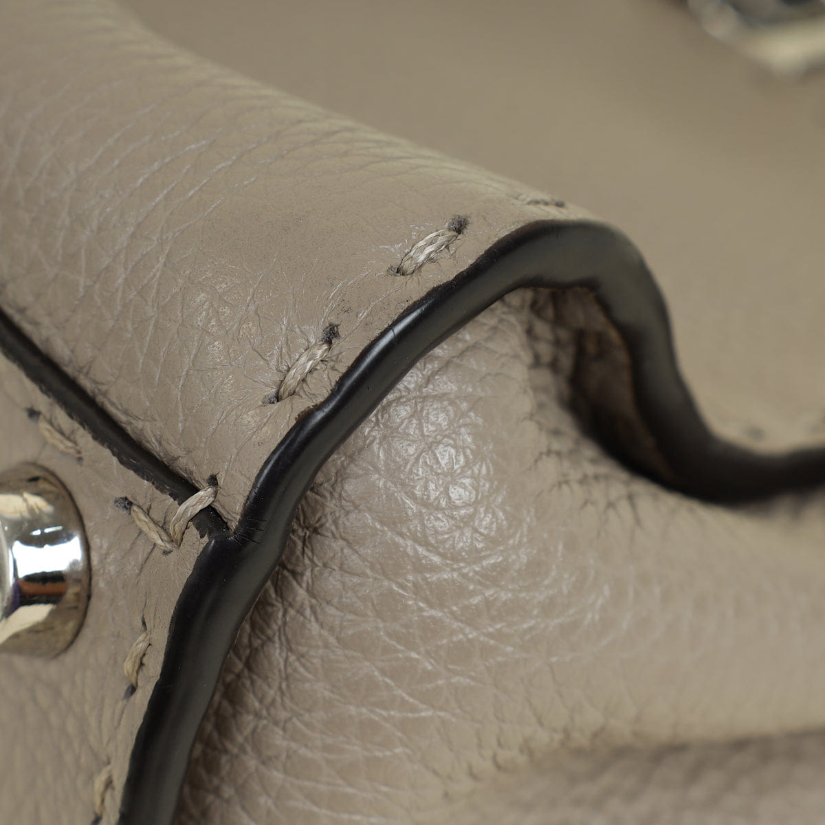 Fendi Bicolor Selleria Mini Peekaboo Bag