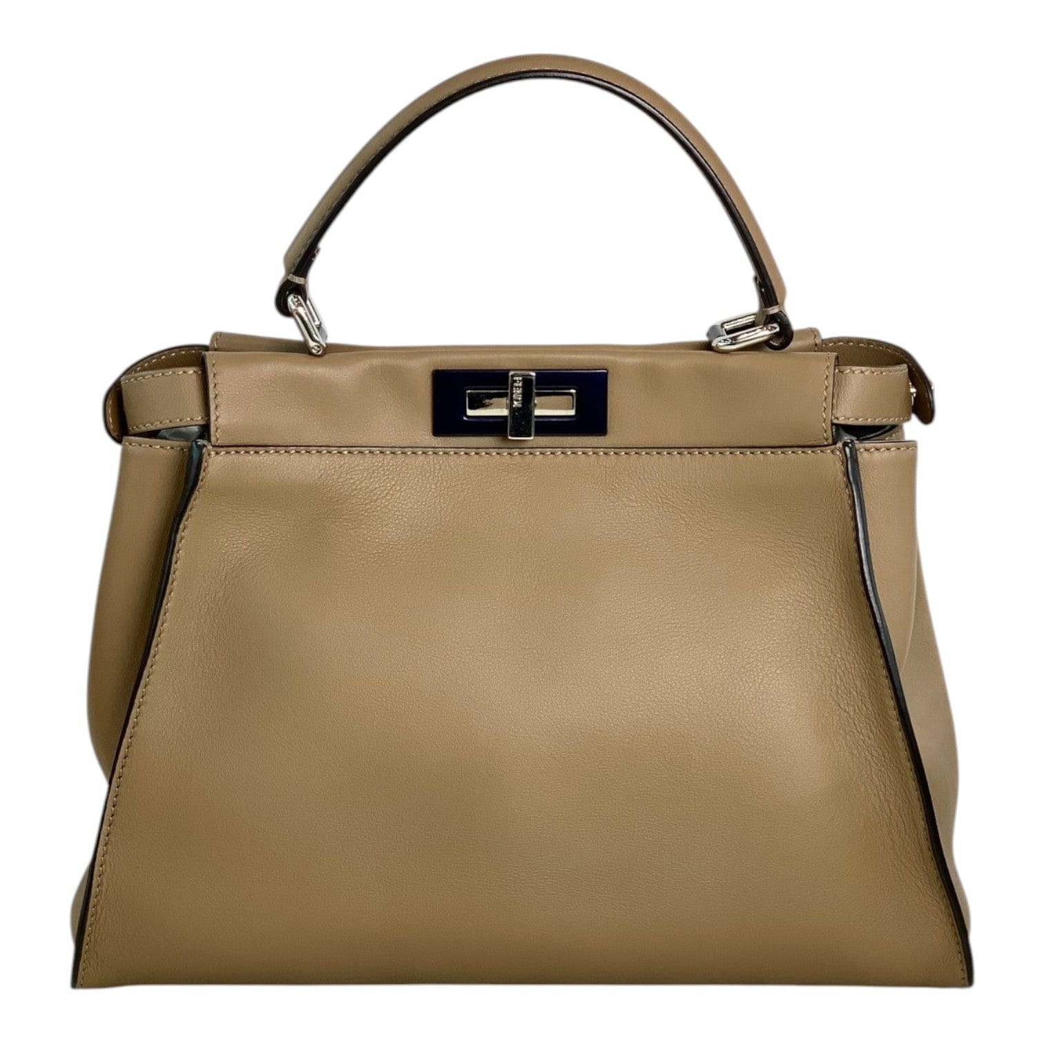 Fendi Medium Dark Tan Peekaboo with Strap