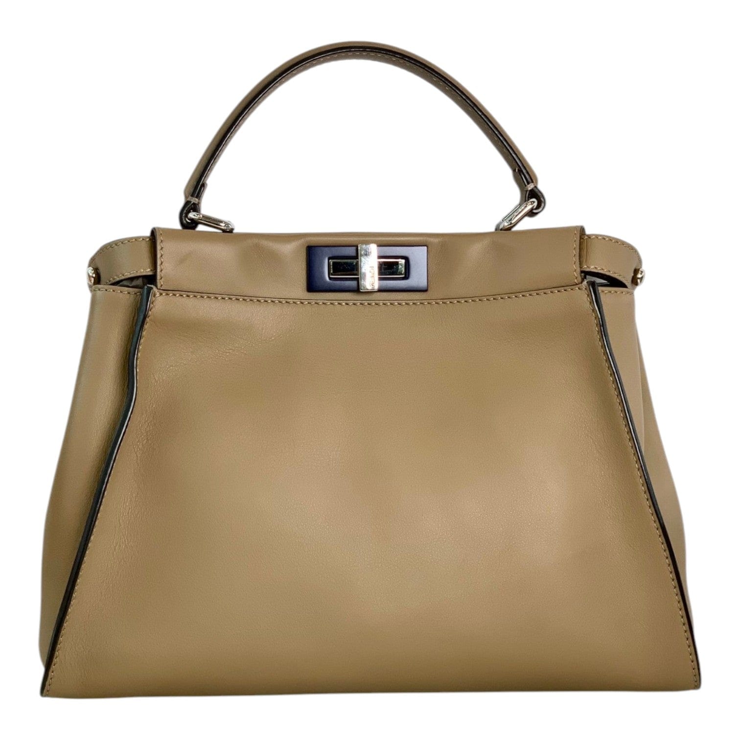 Fendi Medium Dark Tan Peekaboo with Strap